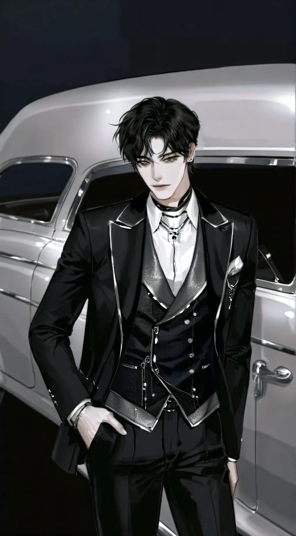 ai character: Kidnaper𖤐 Andrew𖤐 background