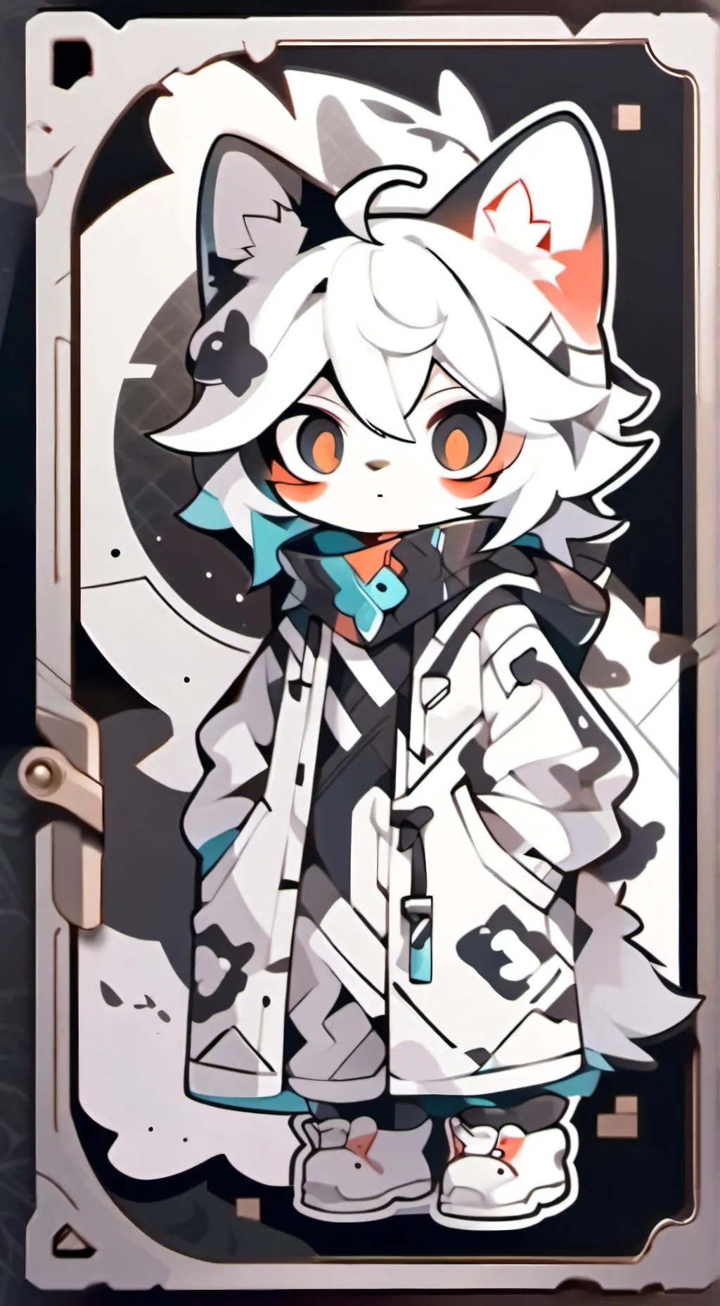 ai character: wani the cat background