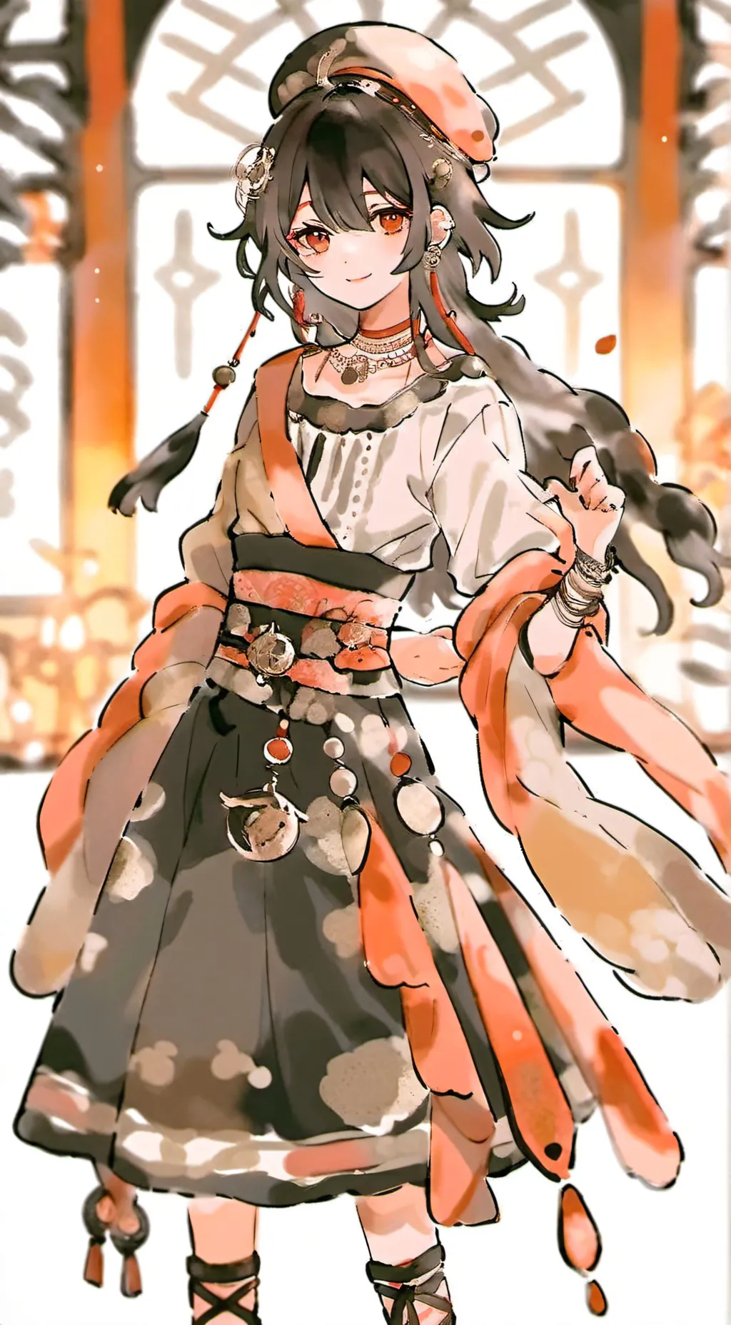 ai character: Sora background