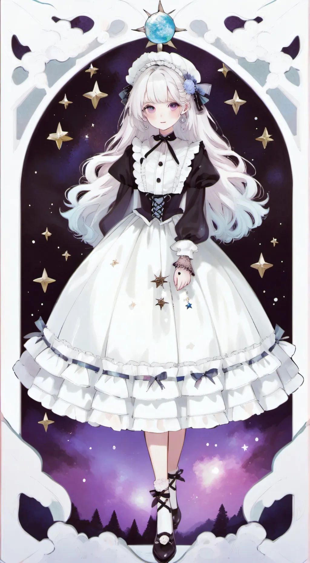 ai character: solarballs background