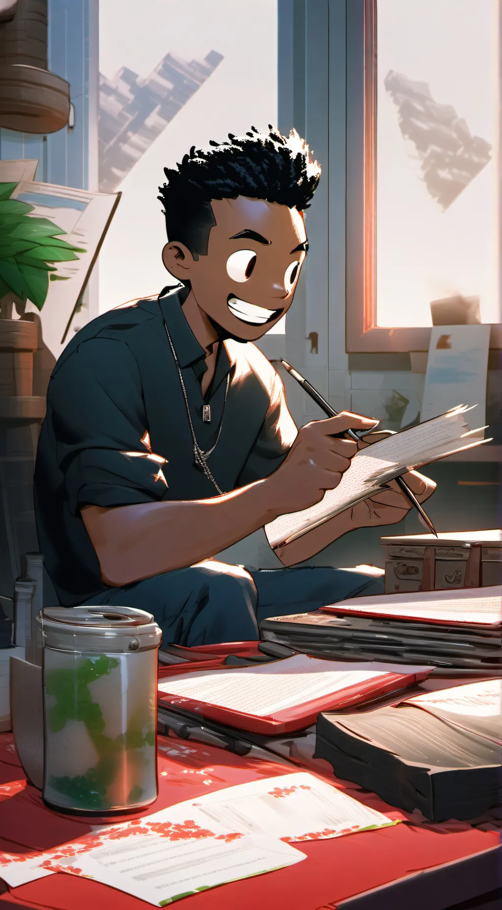 ai character: desmond cole no.2 background