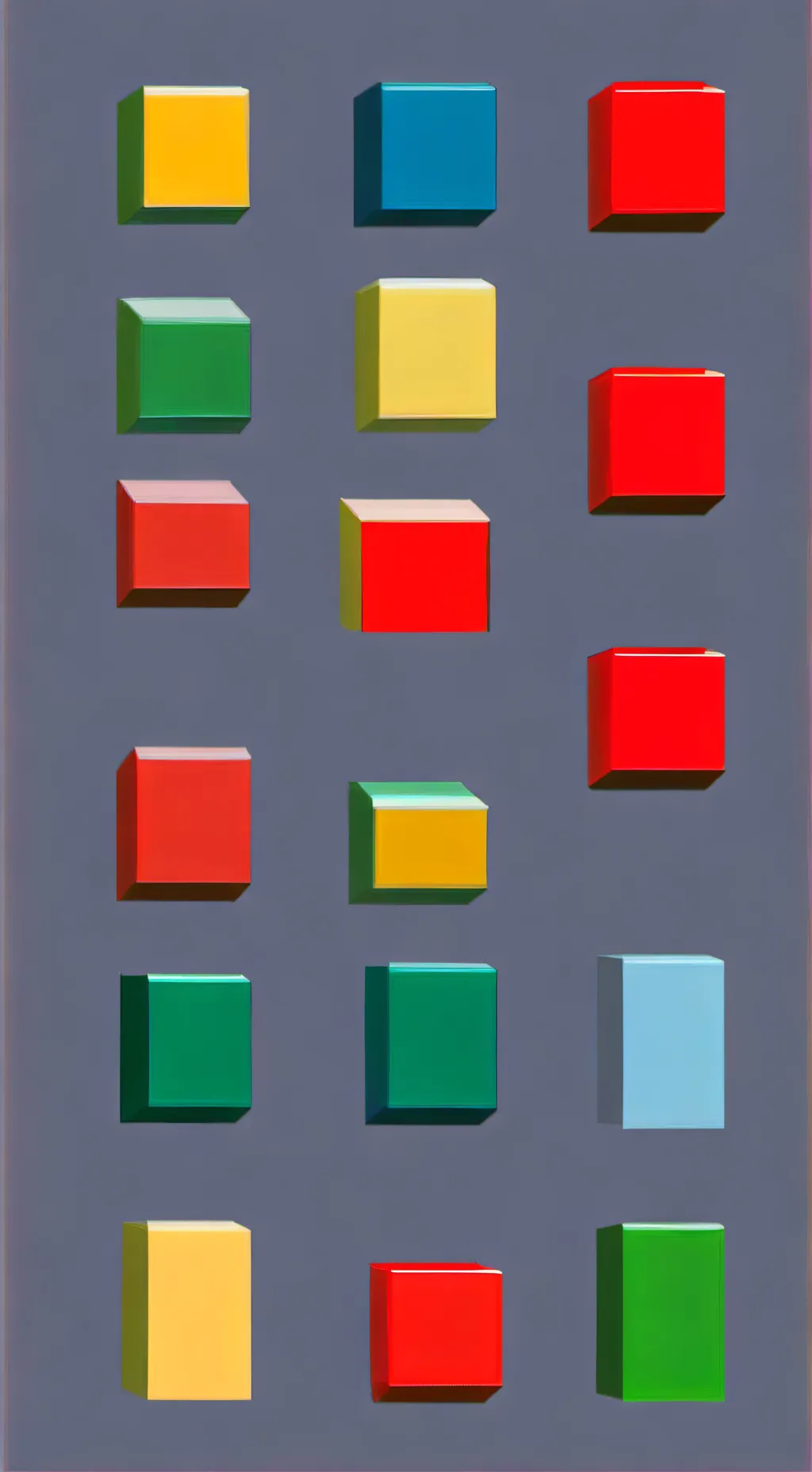 ai character: Cube-Word background