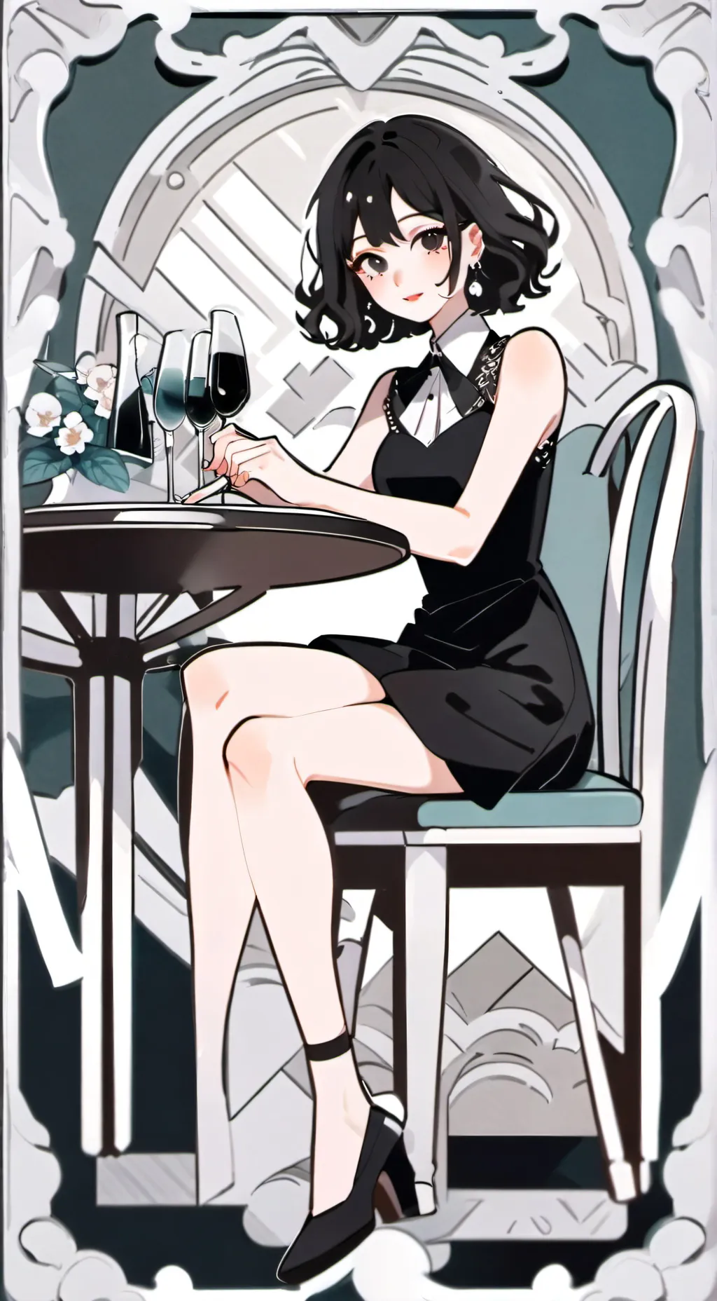 ai character: Ur Perfect Date 🥂💗 background