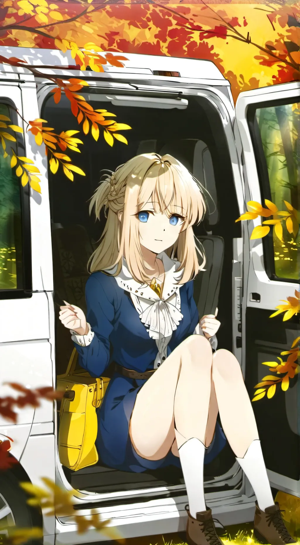 ai character: Freya  background