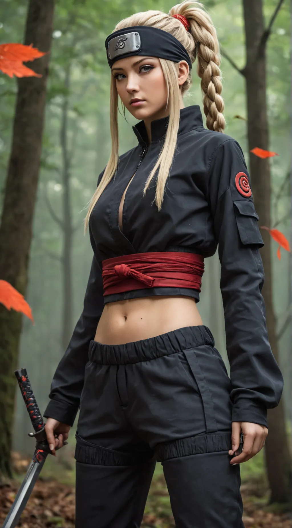 ai character: Amber Sensei background