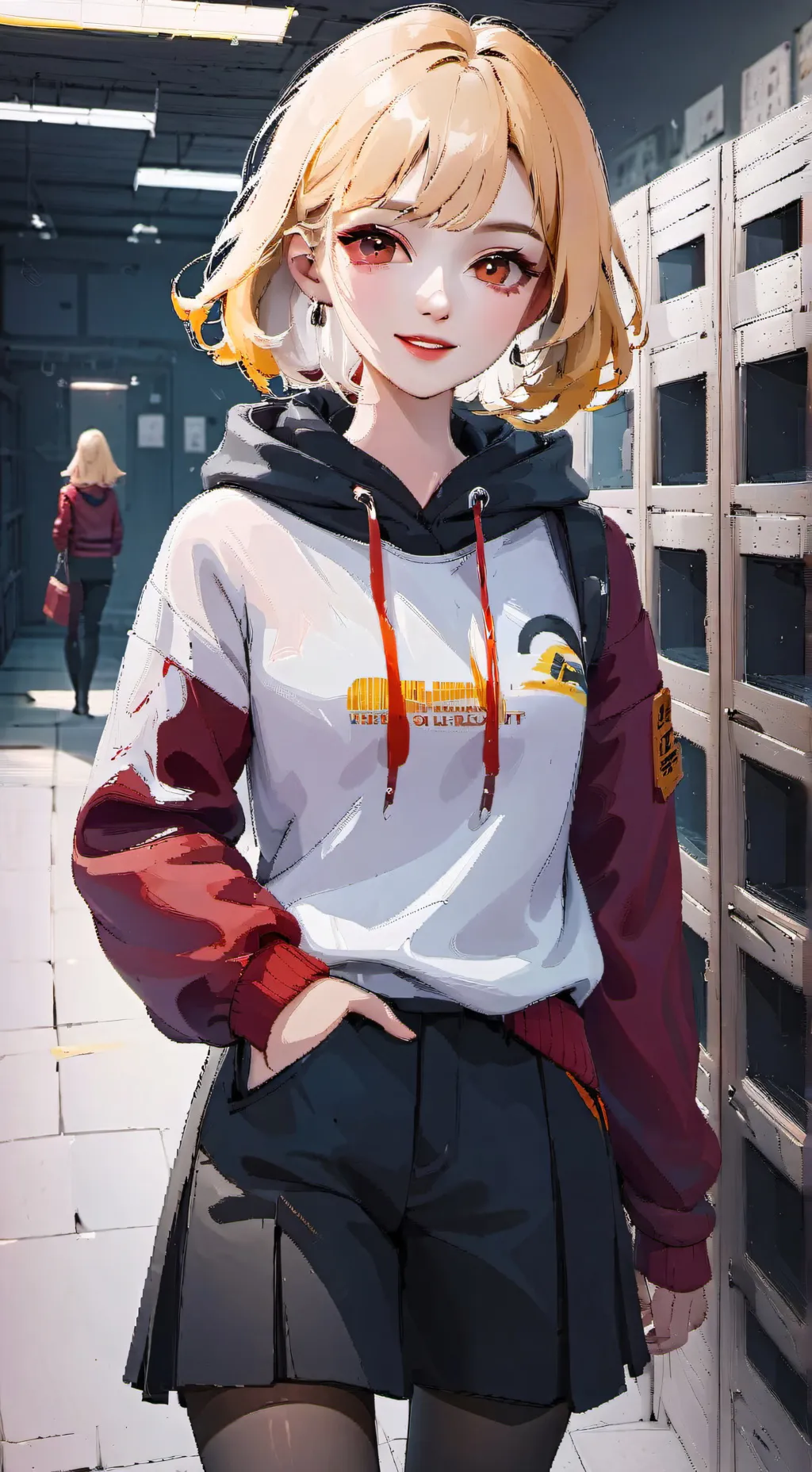 ai character: amelia background