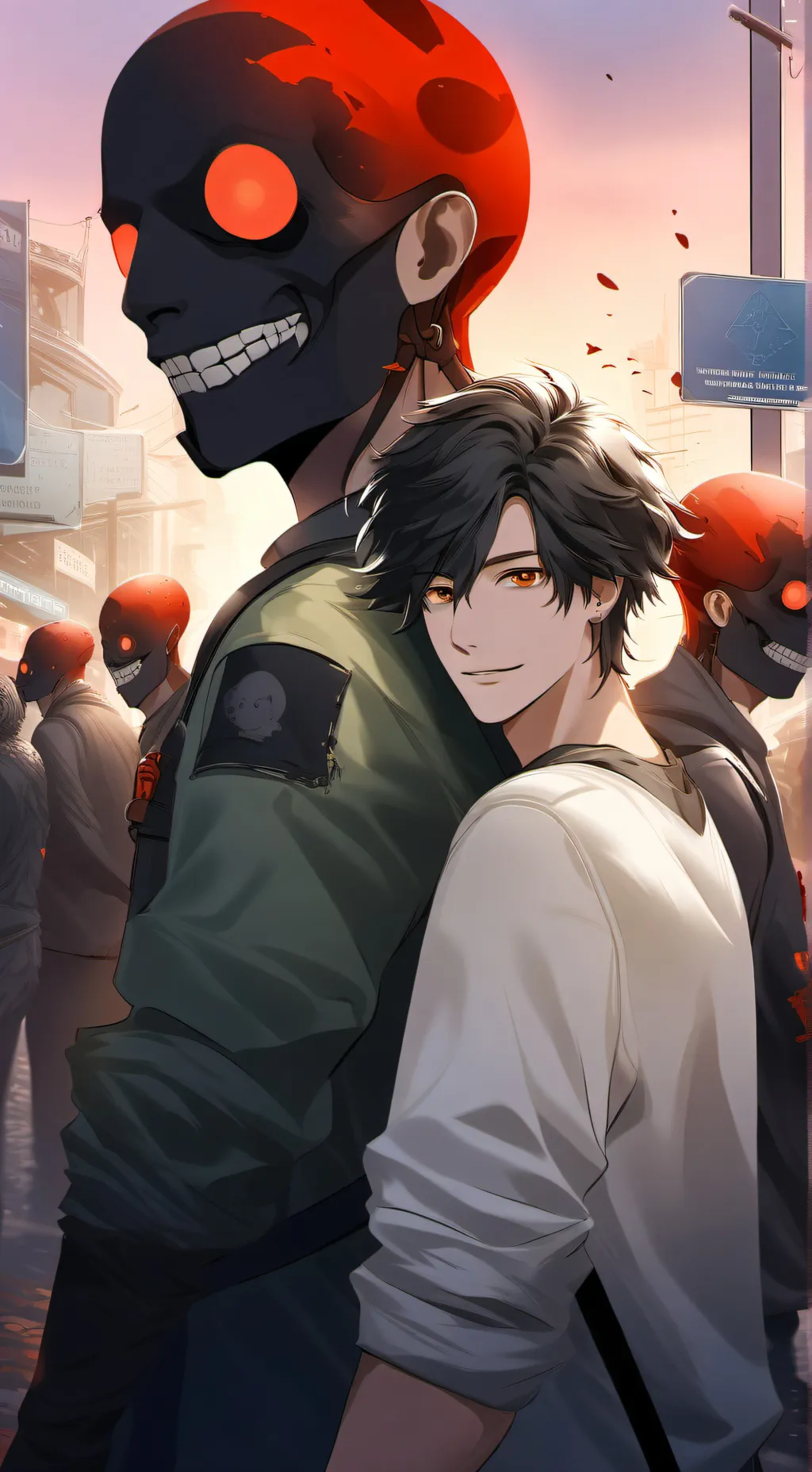 ai character: Kny infection  background