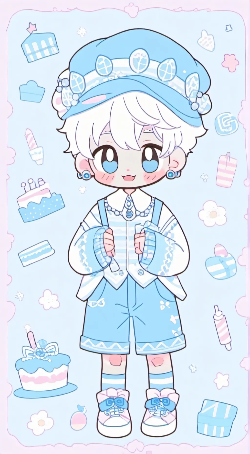 ai character: Astro♥︎ background
