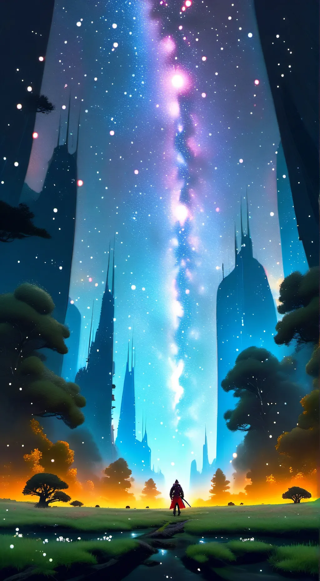 ai character: The trap house  background
