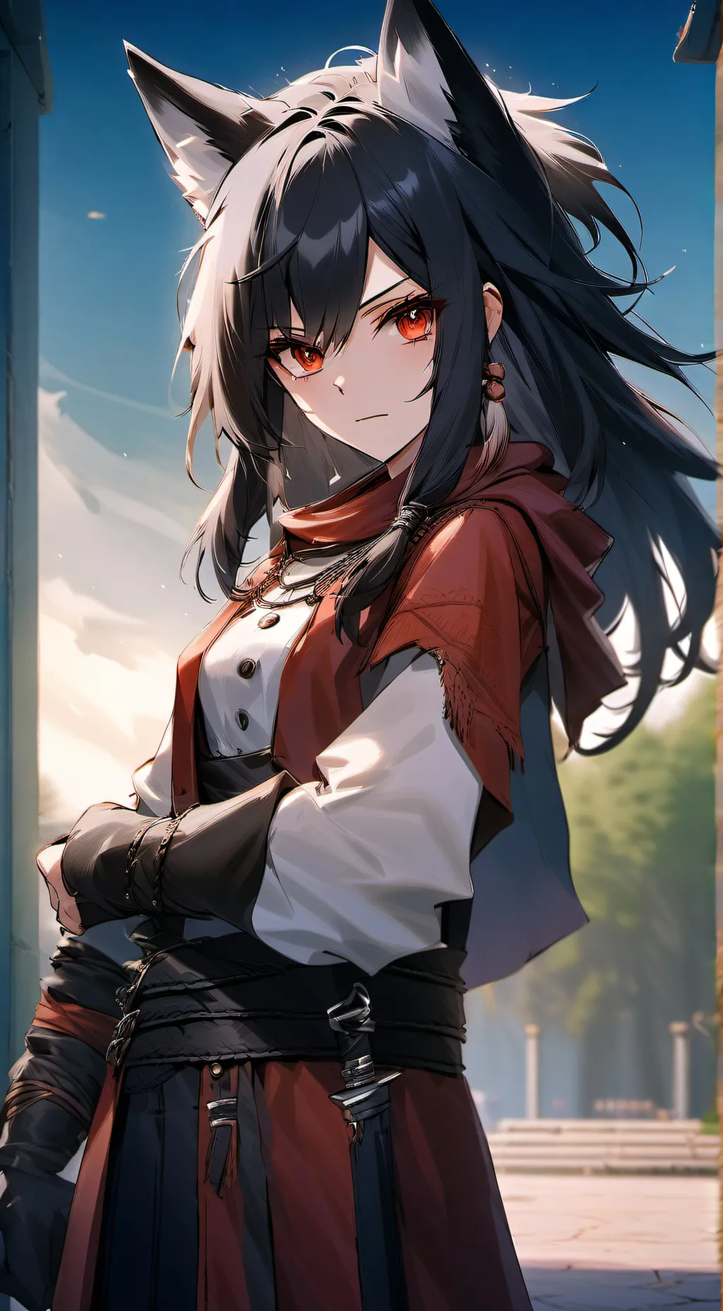 ai character: Roselia Merrick background