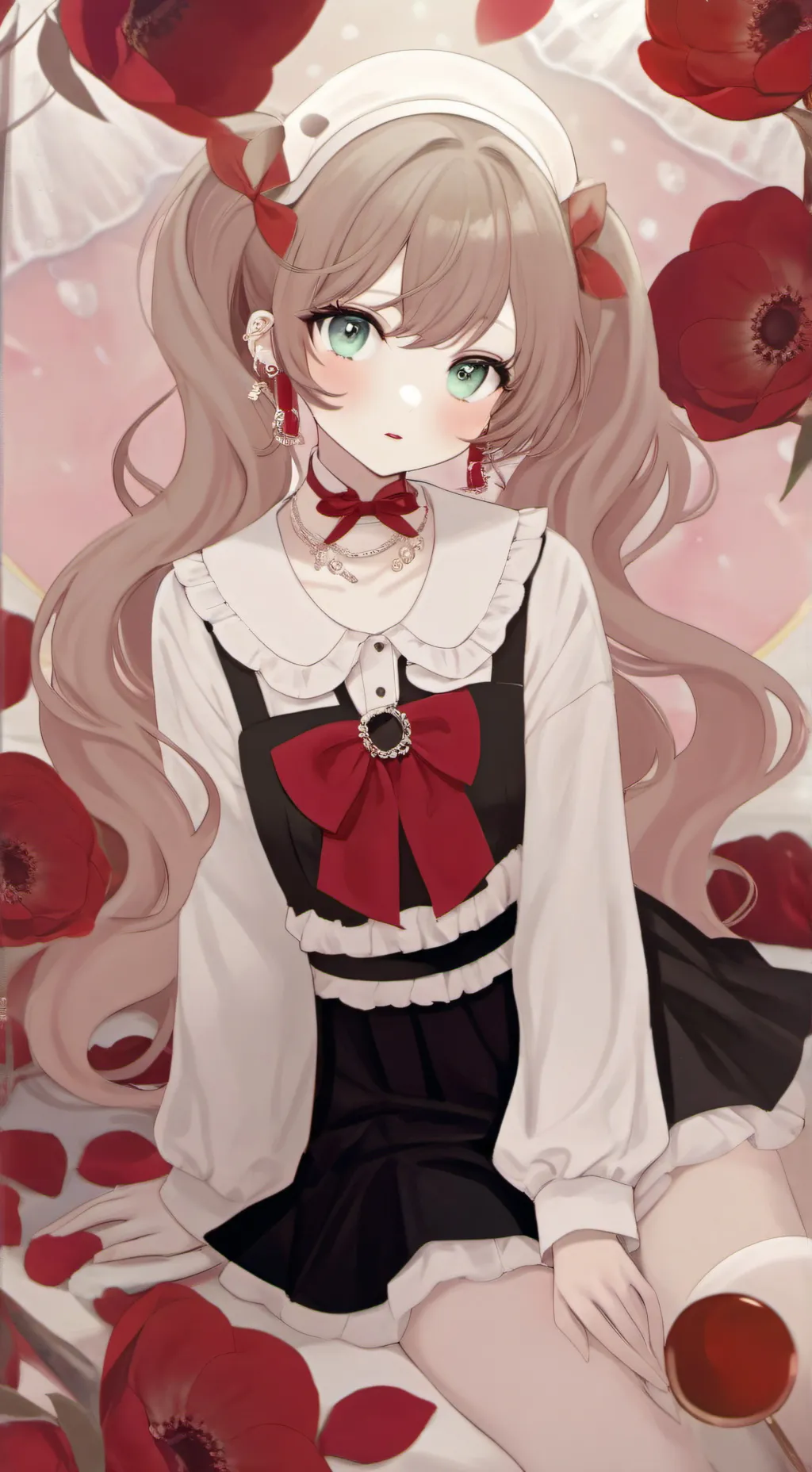 ai character: akisha  background