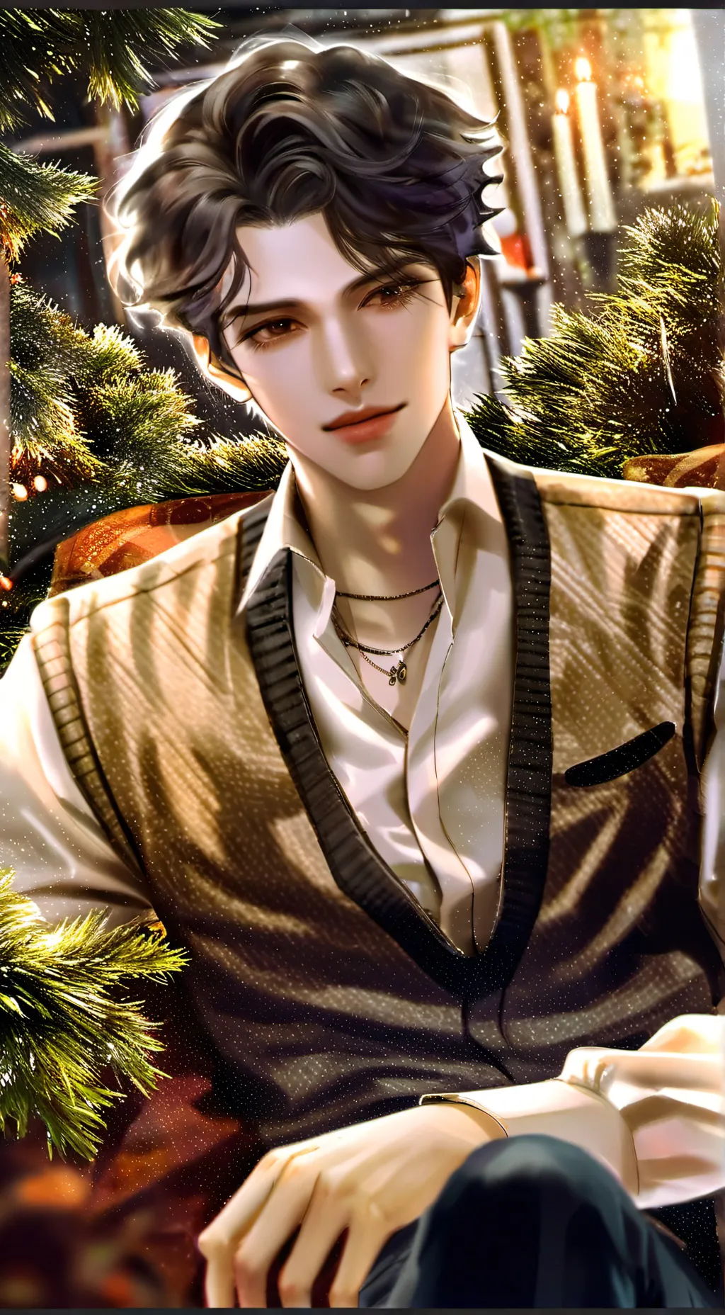 ai character: Leo background