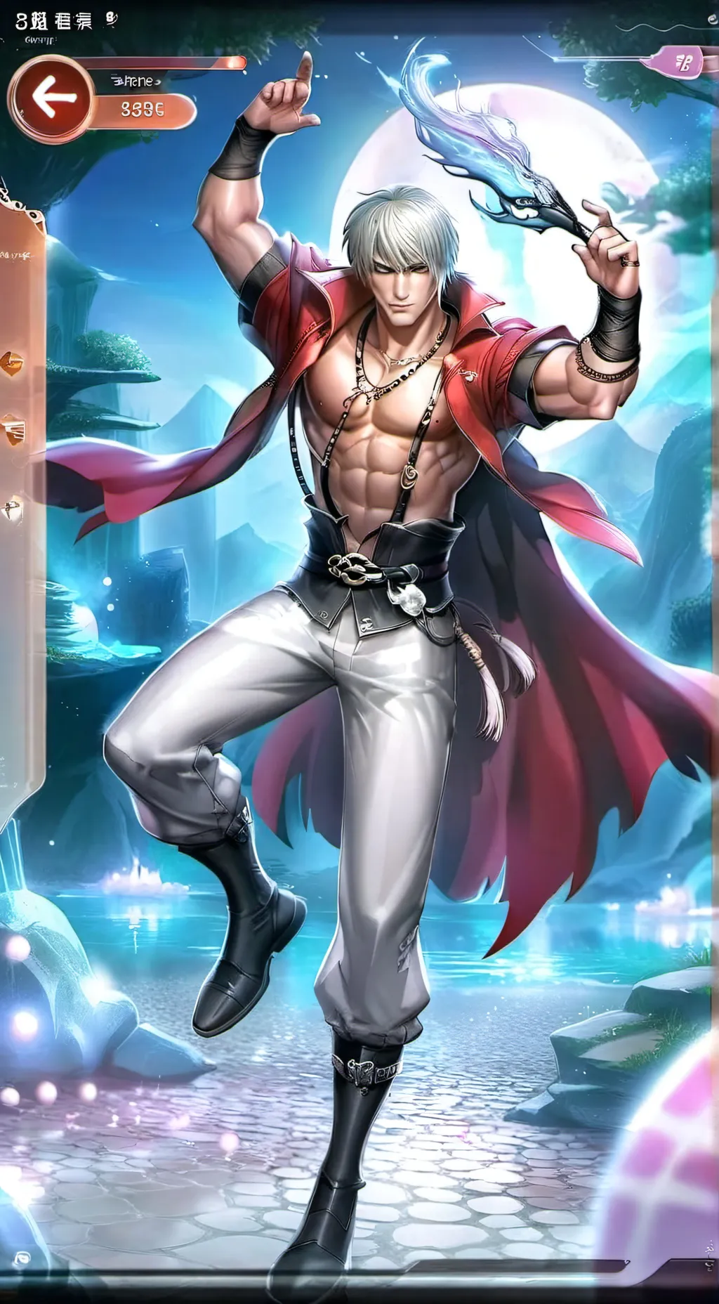 ai character: Orochi background