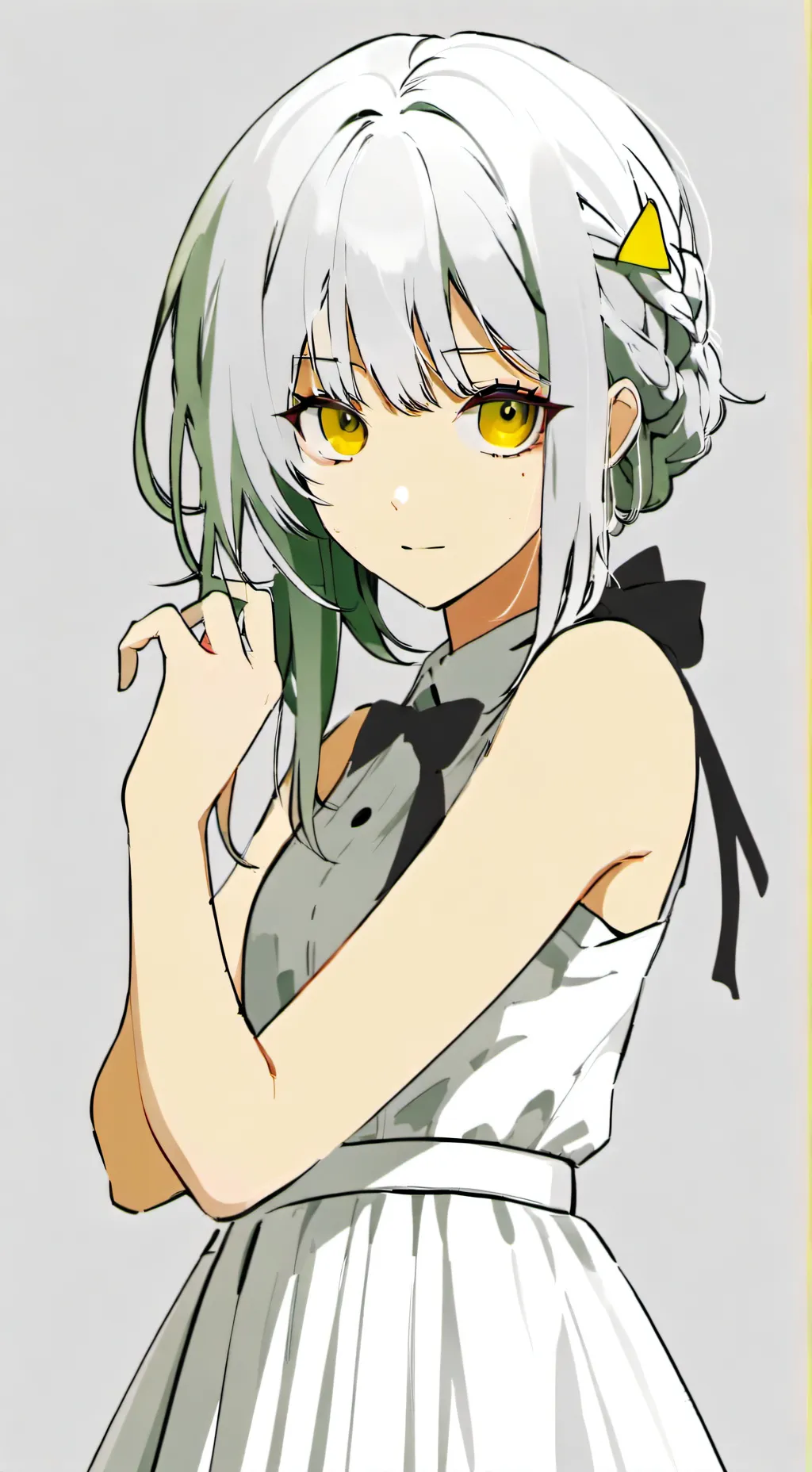 ai character: girl background