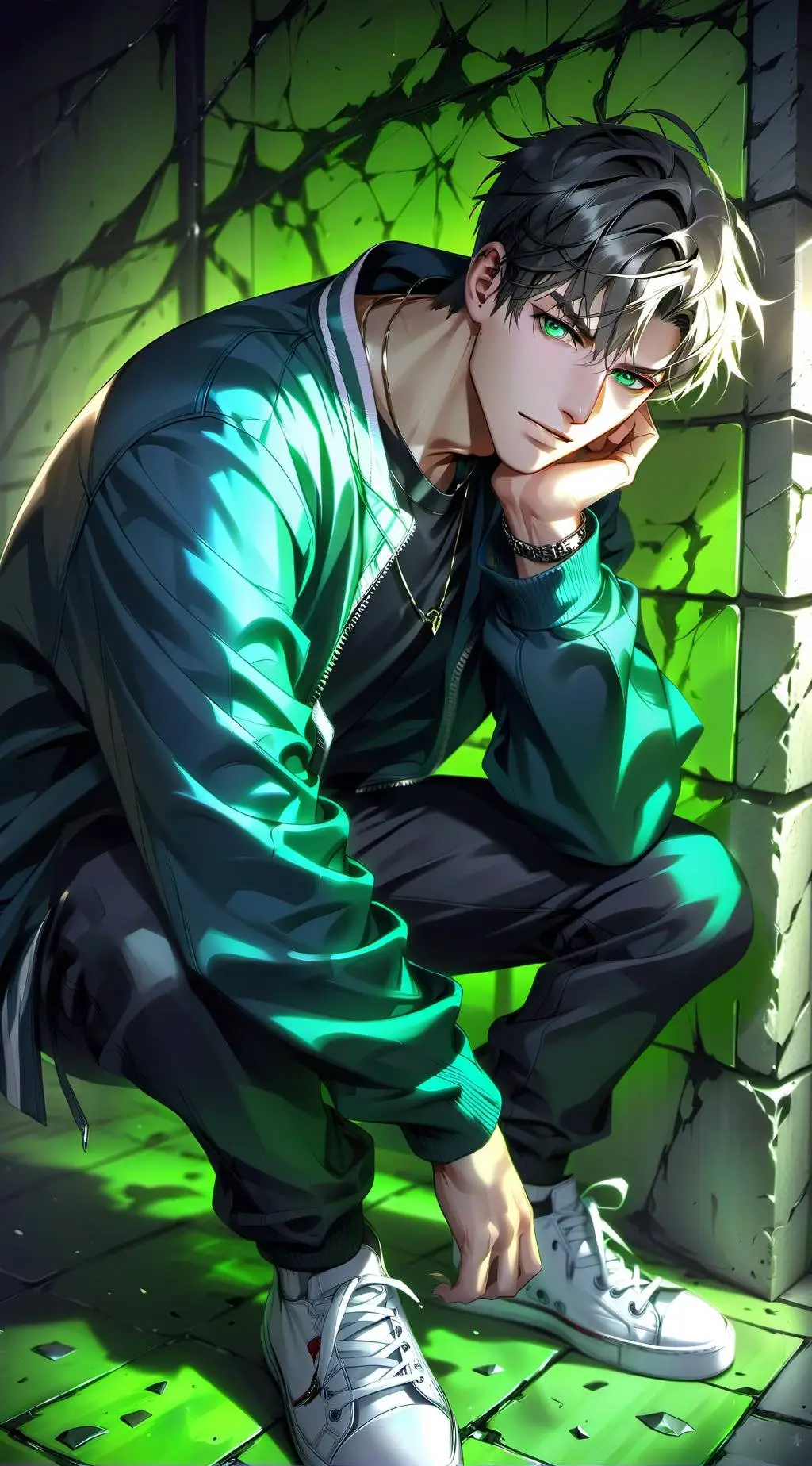 ai character: Alex  background