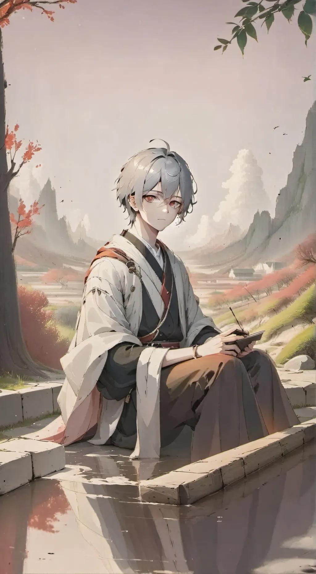 ai character: Kira background