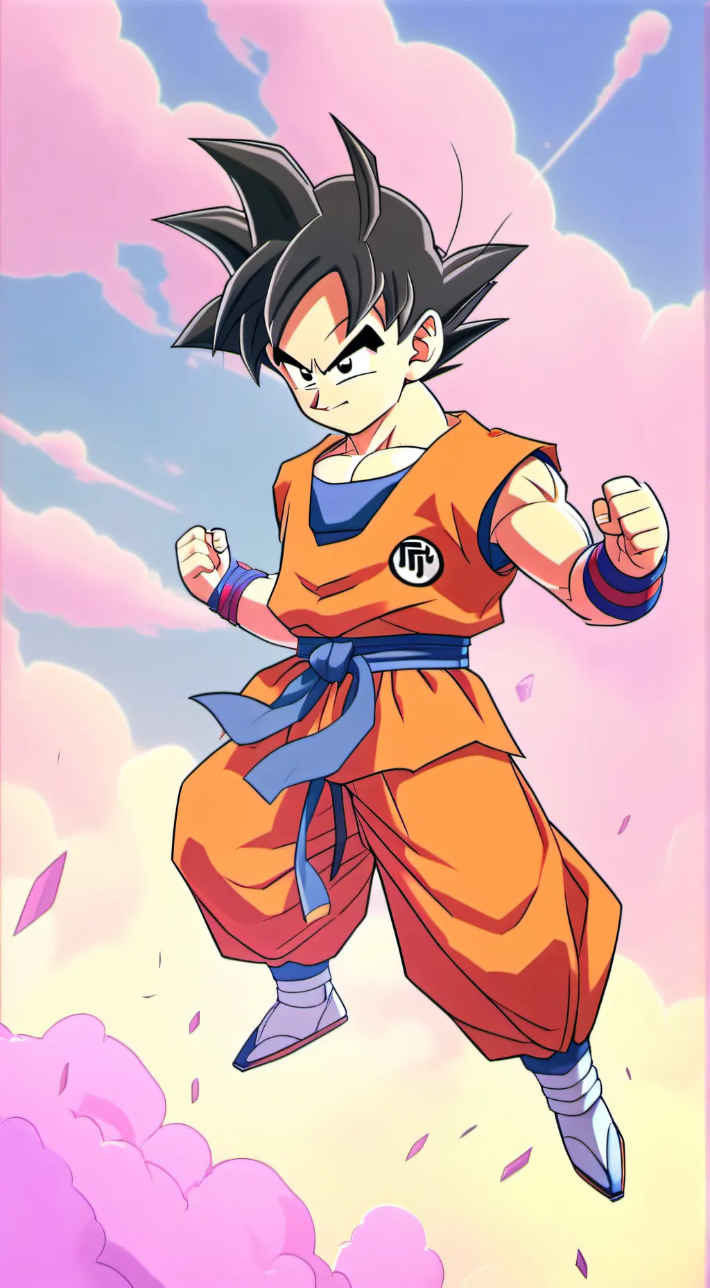 ai character: Goku  background