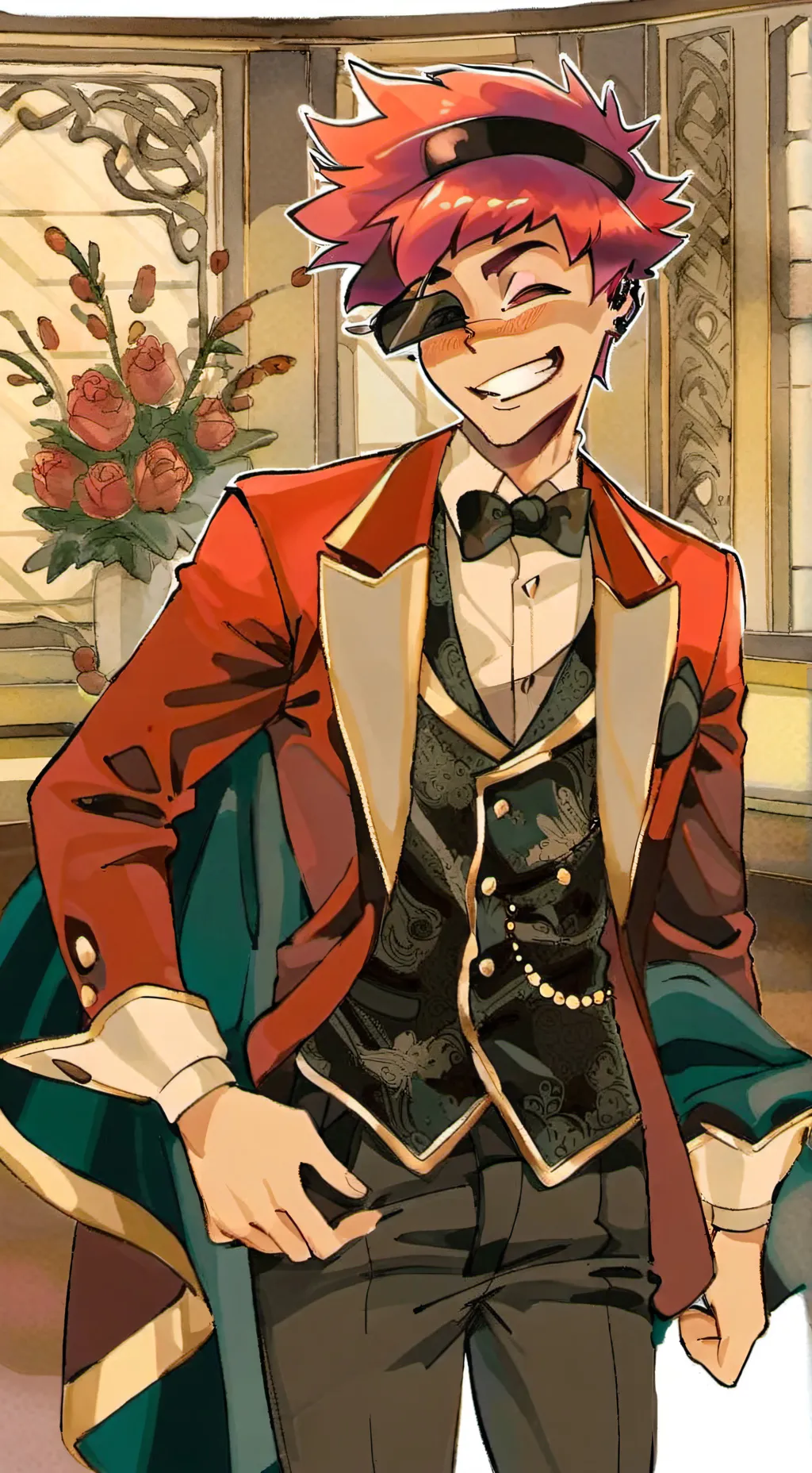ai character: Alastor  background