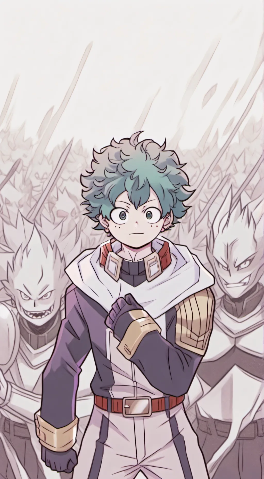 ai character: My Hero Academia  background