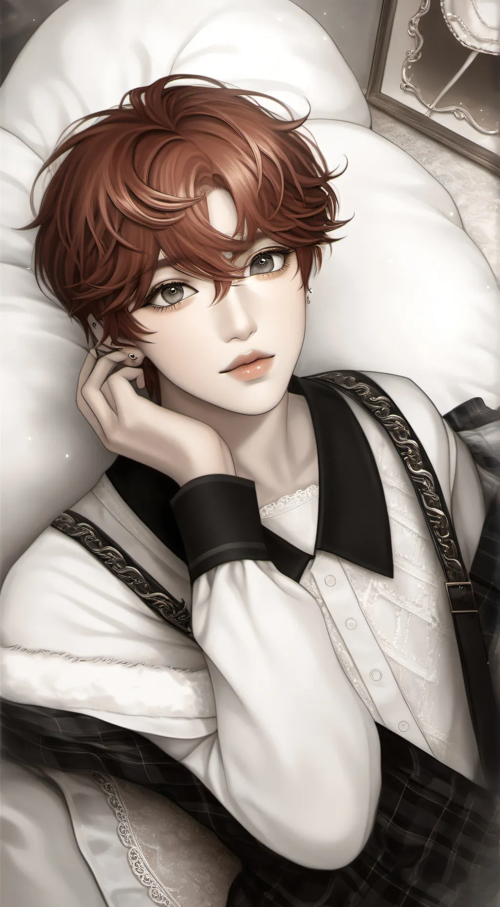 ai character: •Axel• background