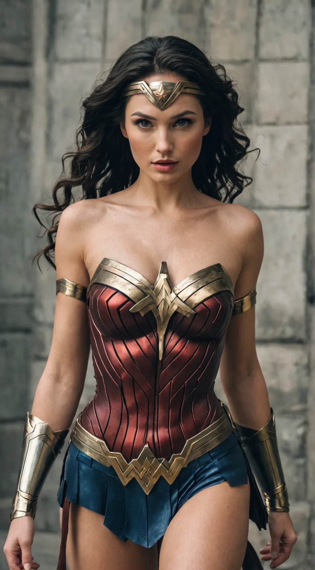 ai character: Diana  background