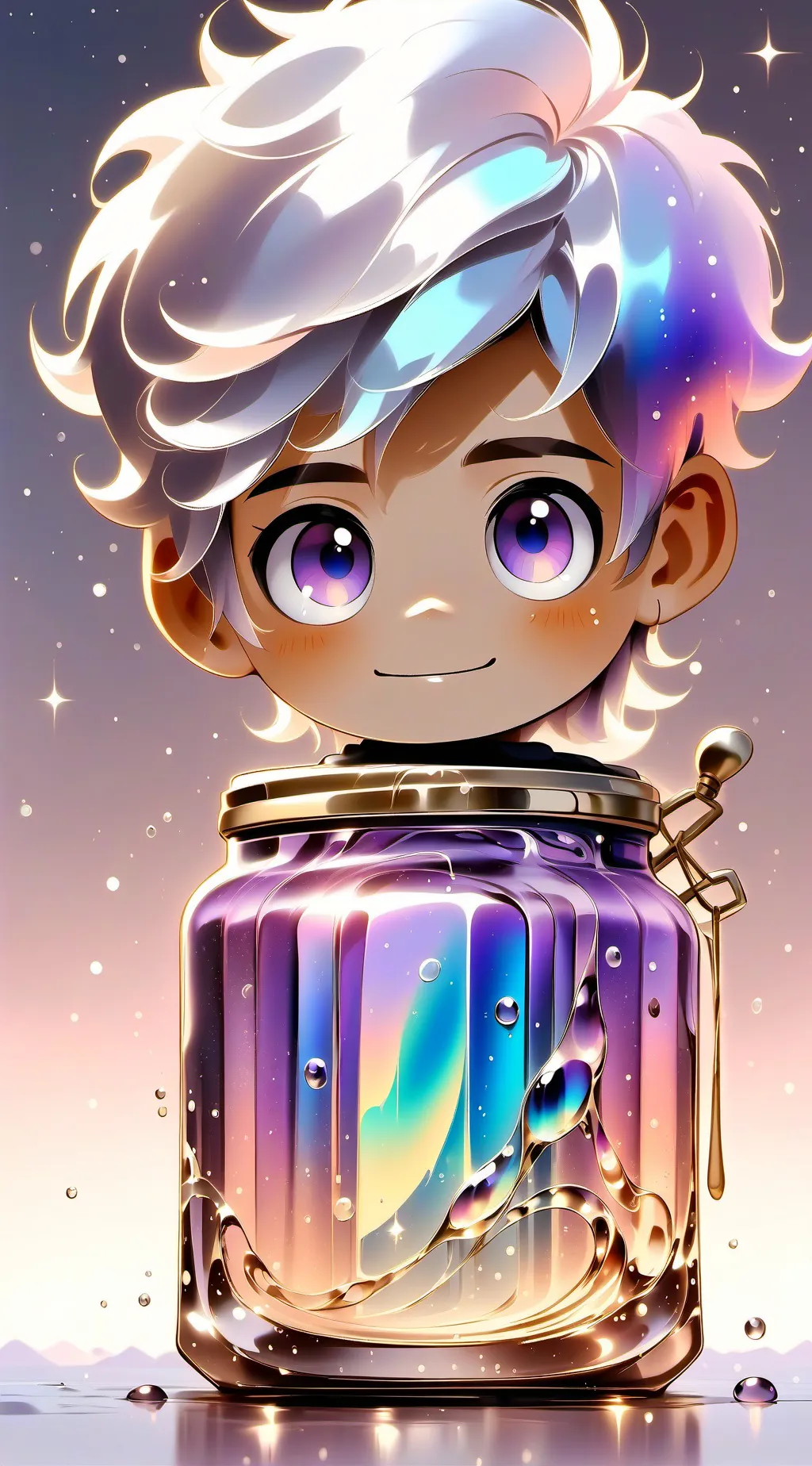 ai character: Thanos Squid game background