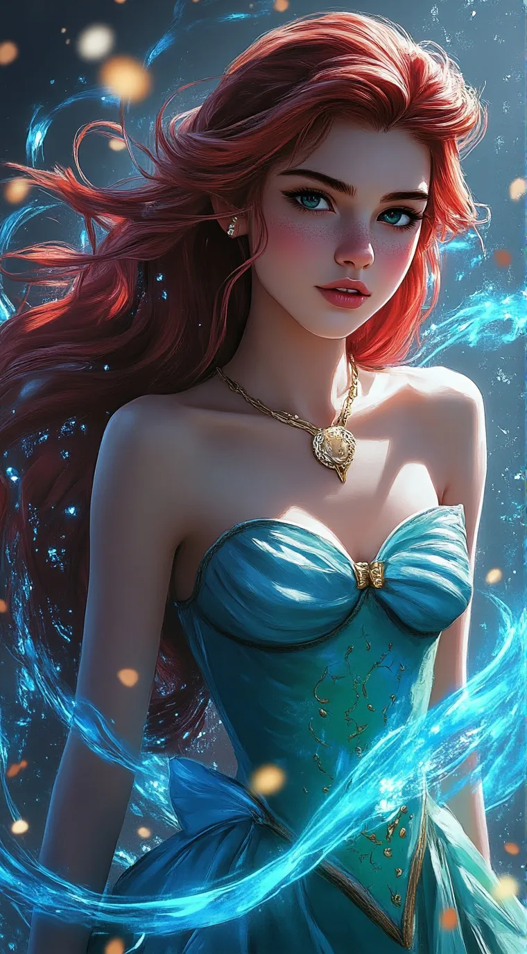 ai character: Ariel background