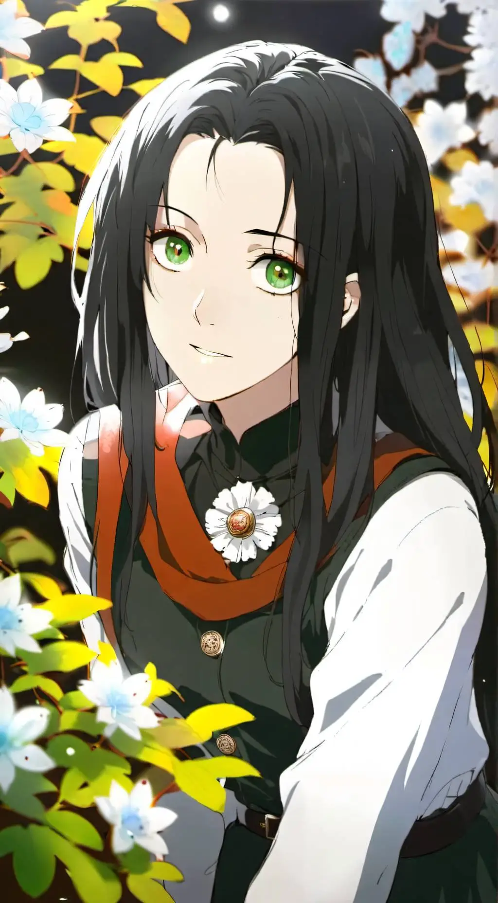 ai character: lana  background