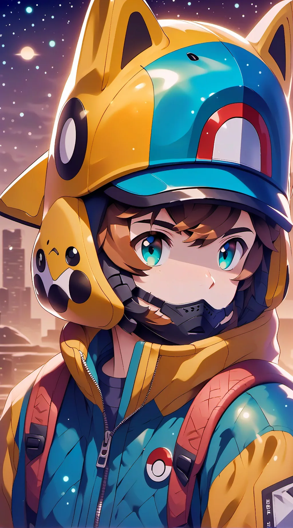 ai character: calamardo  background