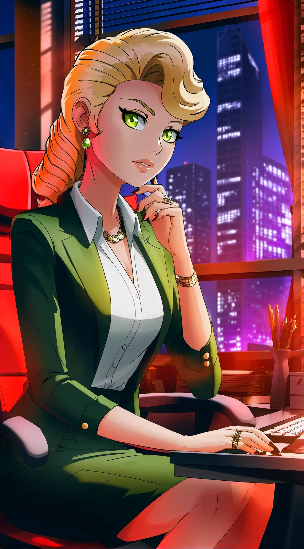 ai character: Lucy's Mafia Empir background