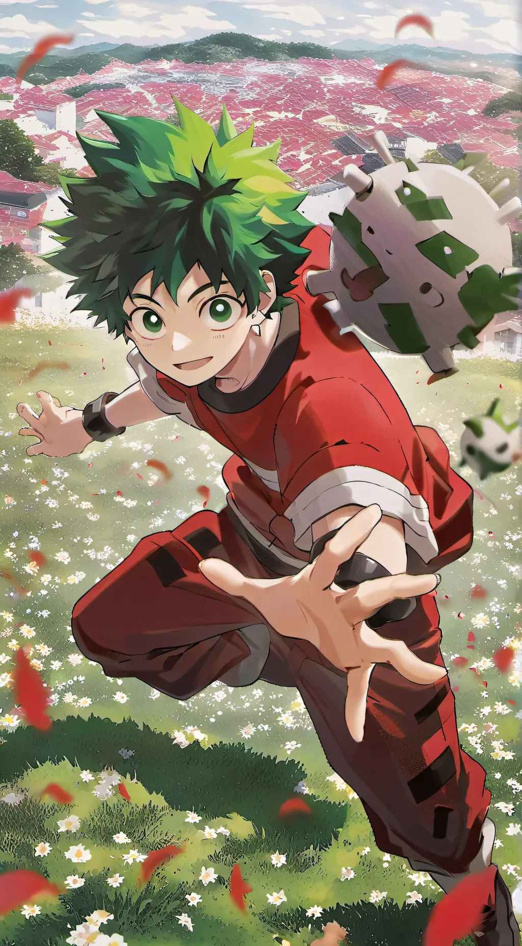 ai character: Life of MHA background