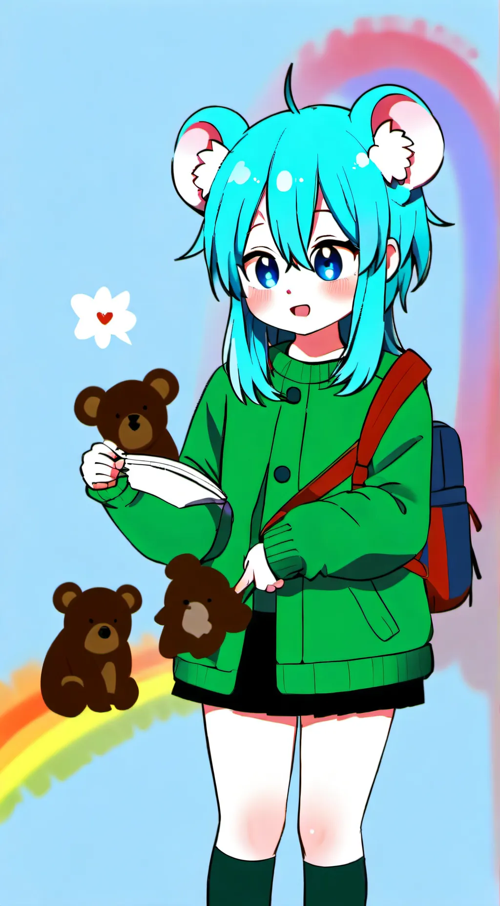 ai character: kally background