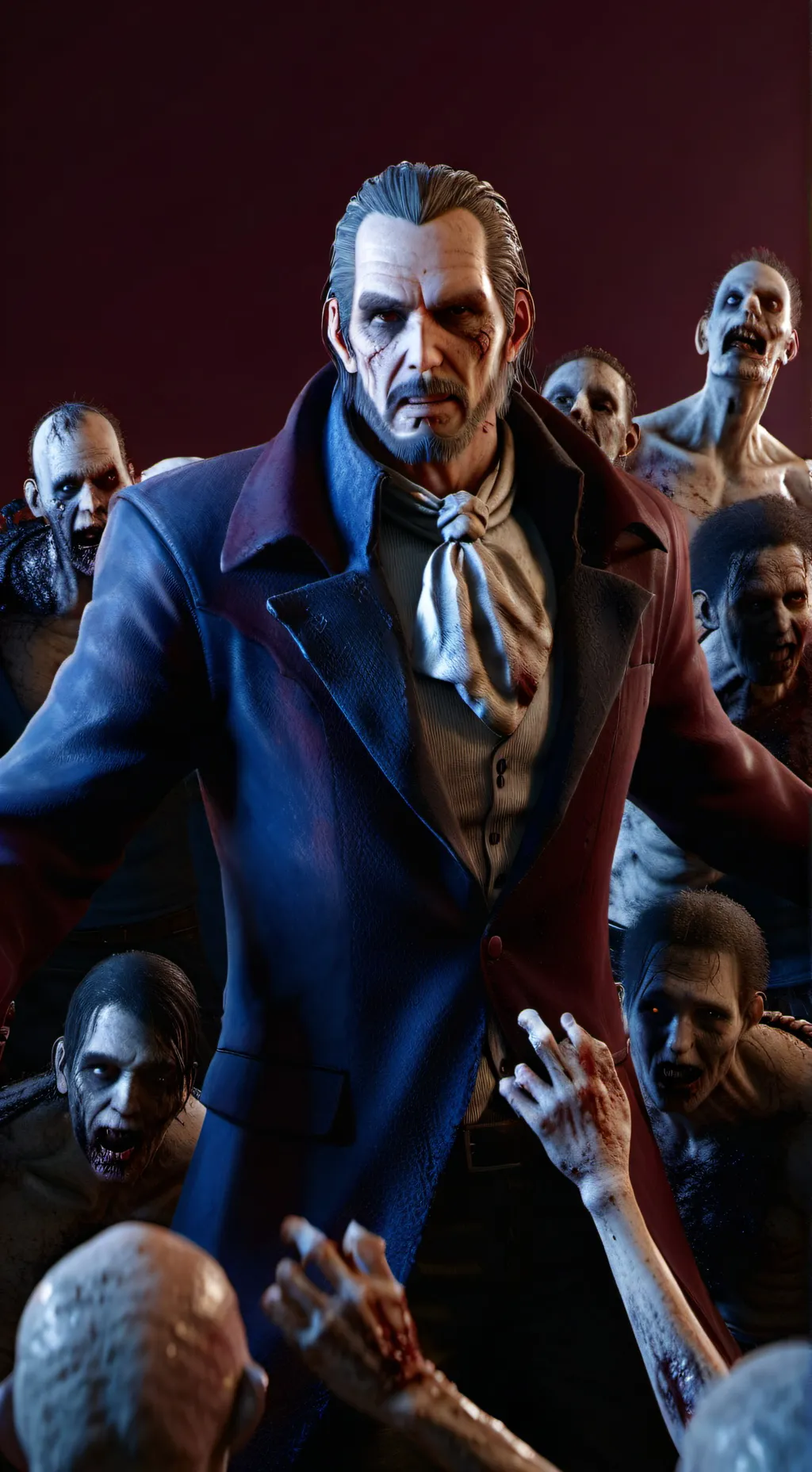 ai character: I am Legend background