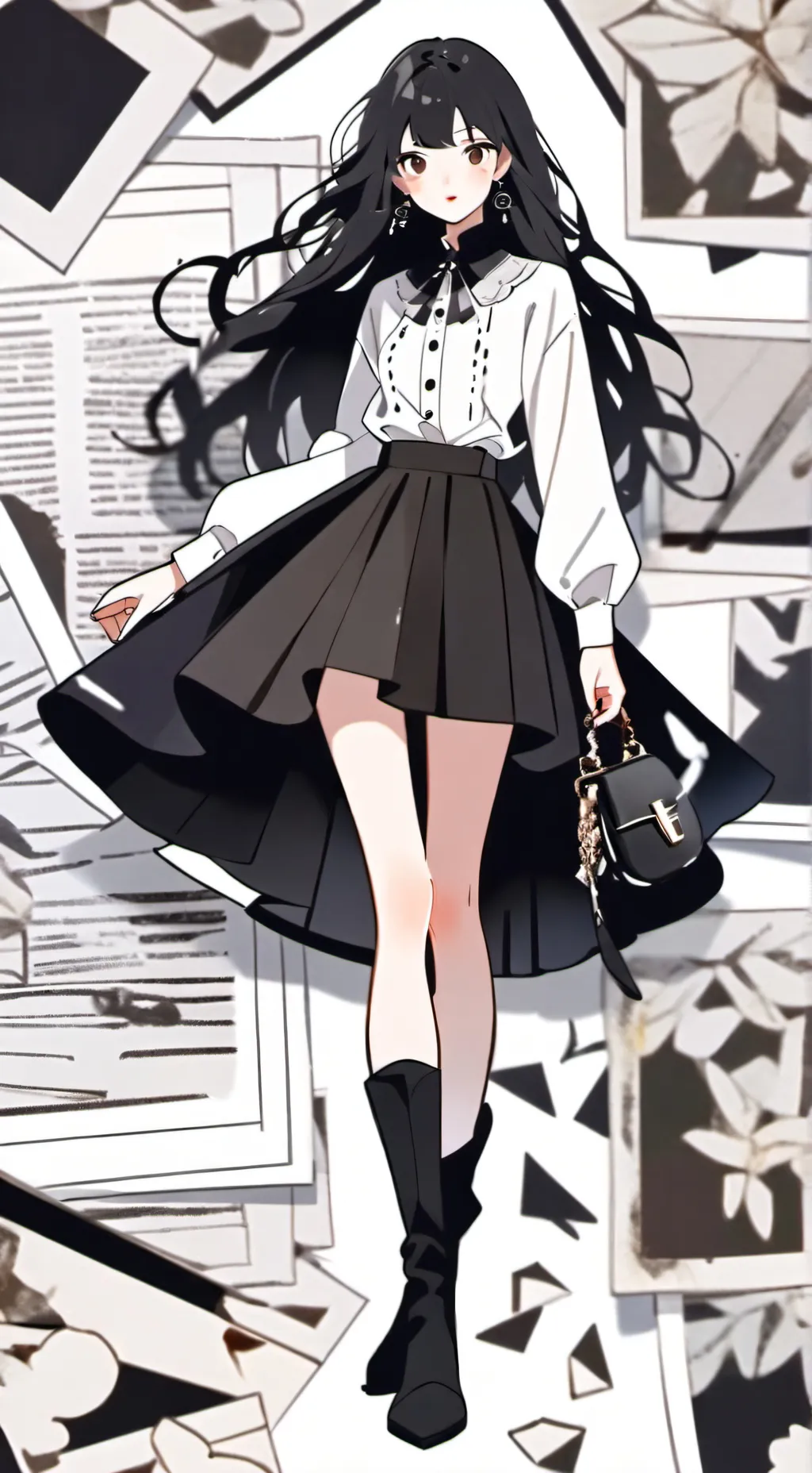 ai character: Rin background
