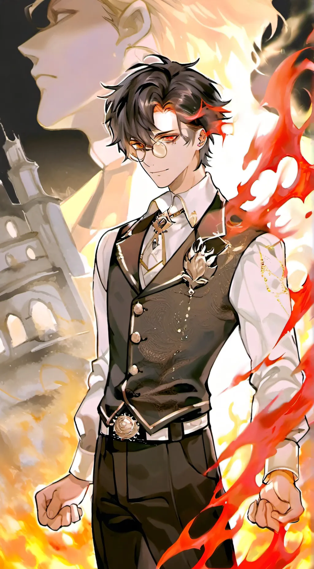 ai character: ~° Zane °~ background