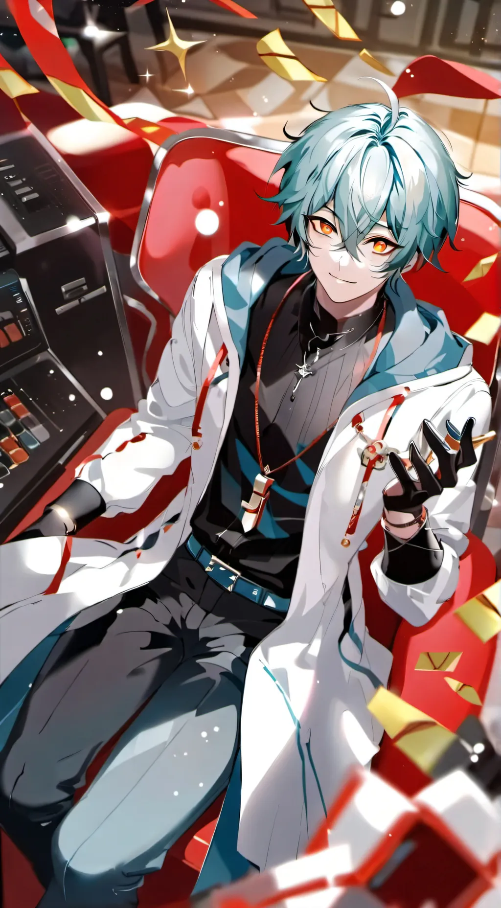 ai character: hugo background
