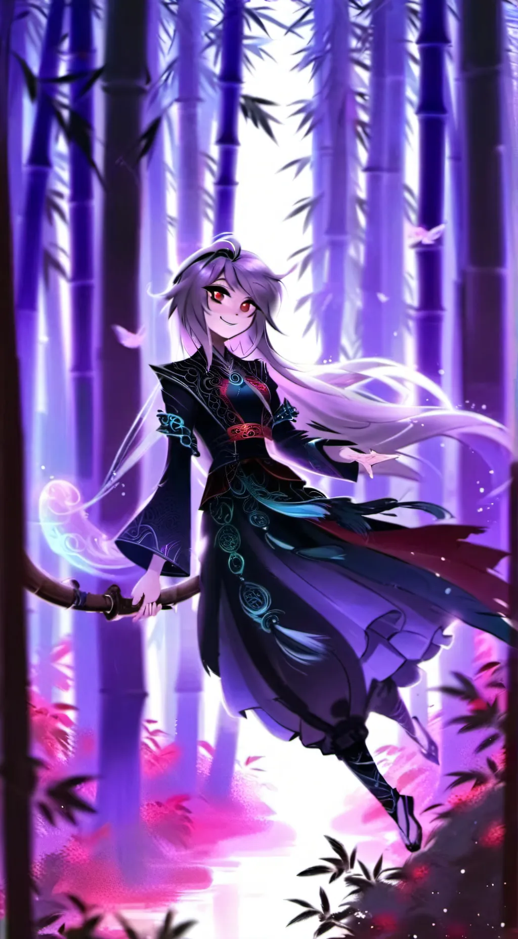 ai character: octivia goetia  background