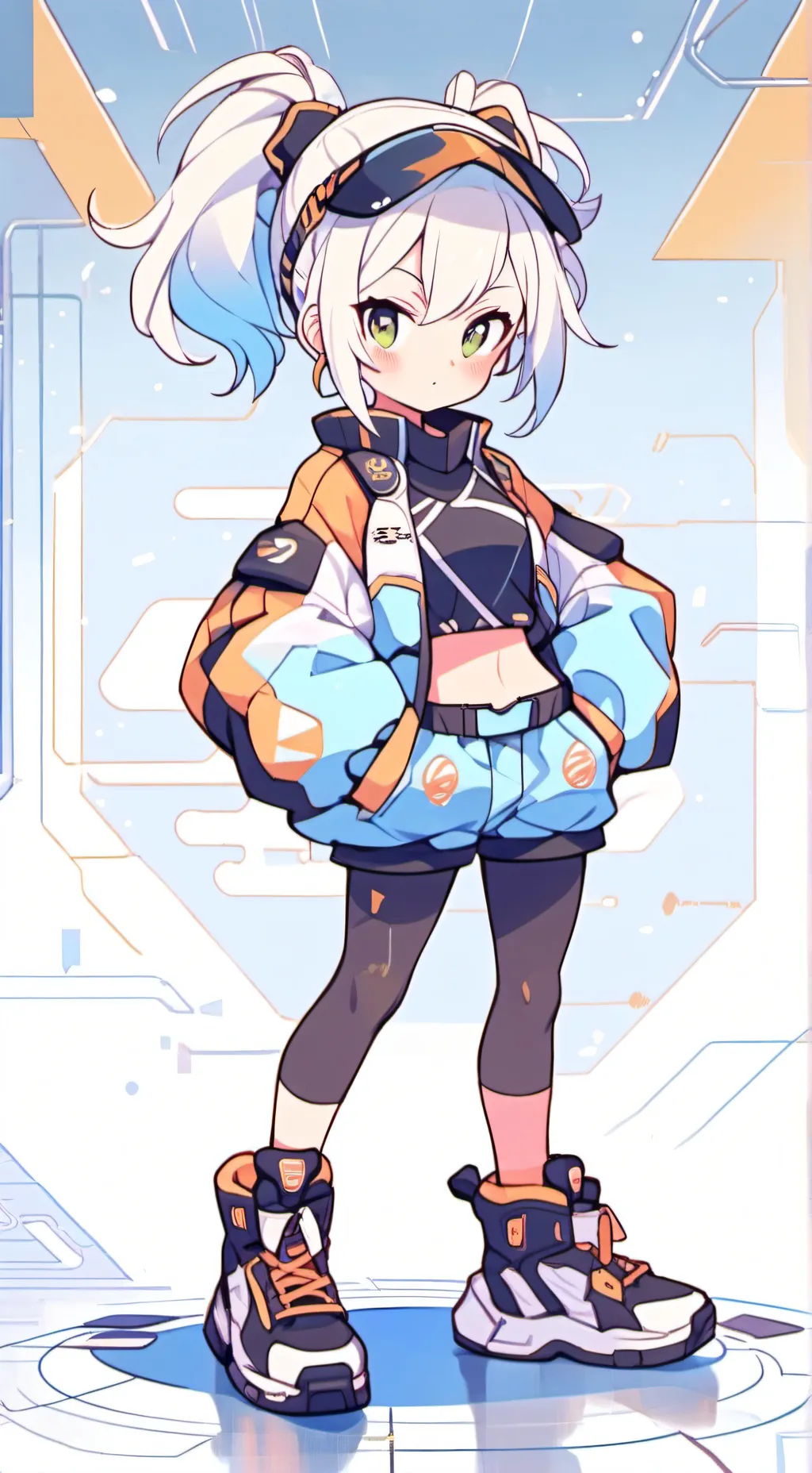 ai character: ur gf background