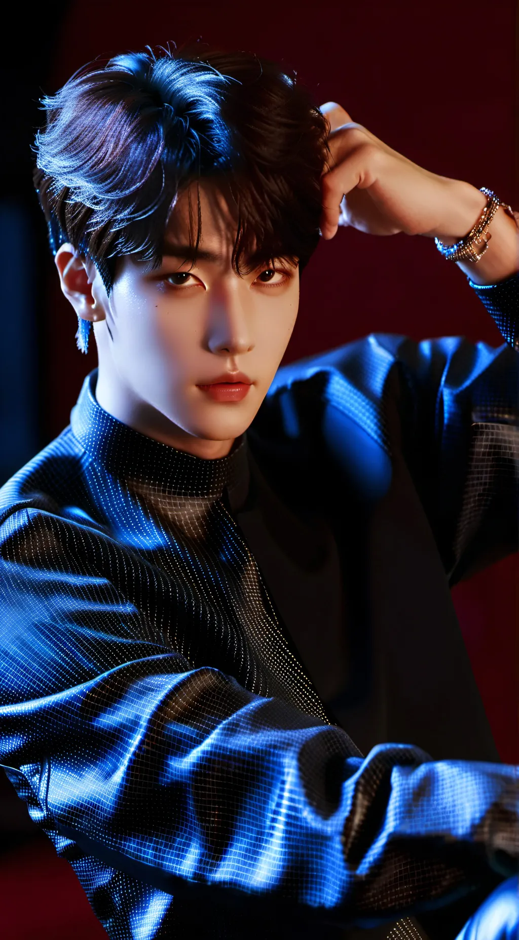 ai character: Skz:)  background