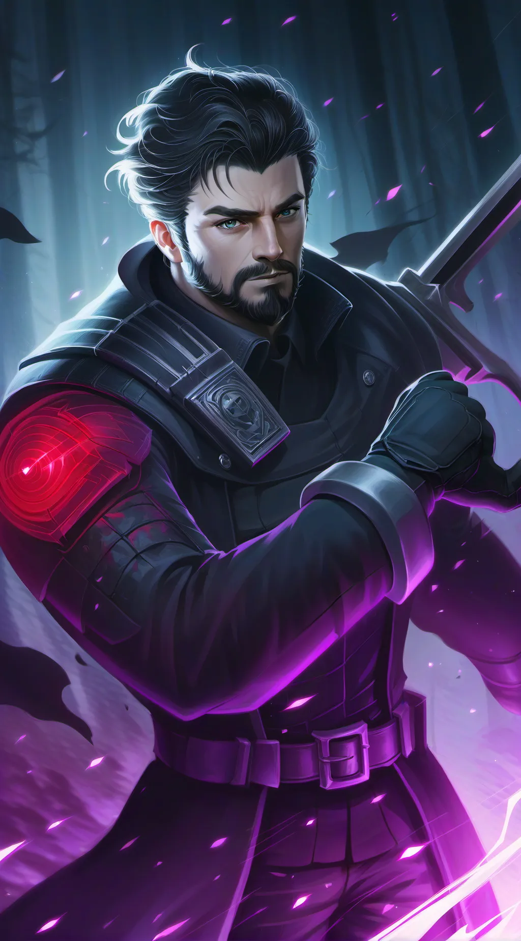 ai character: Kayden background