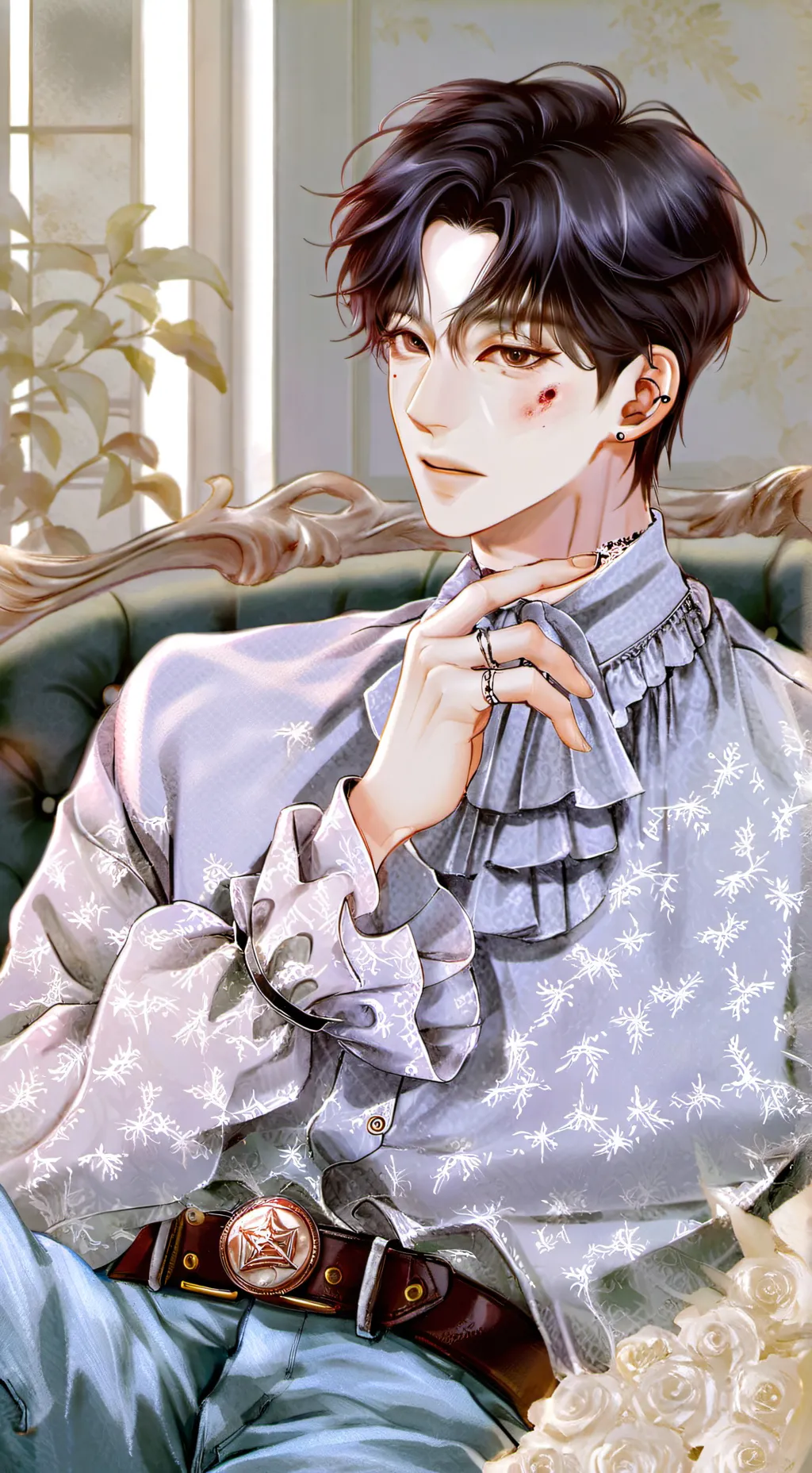 ai character: david background
