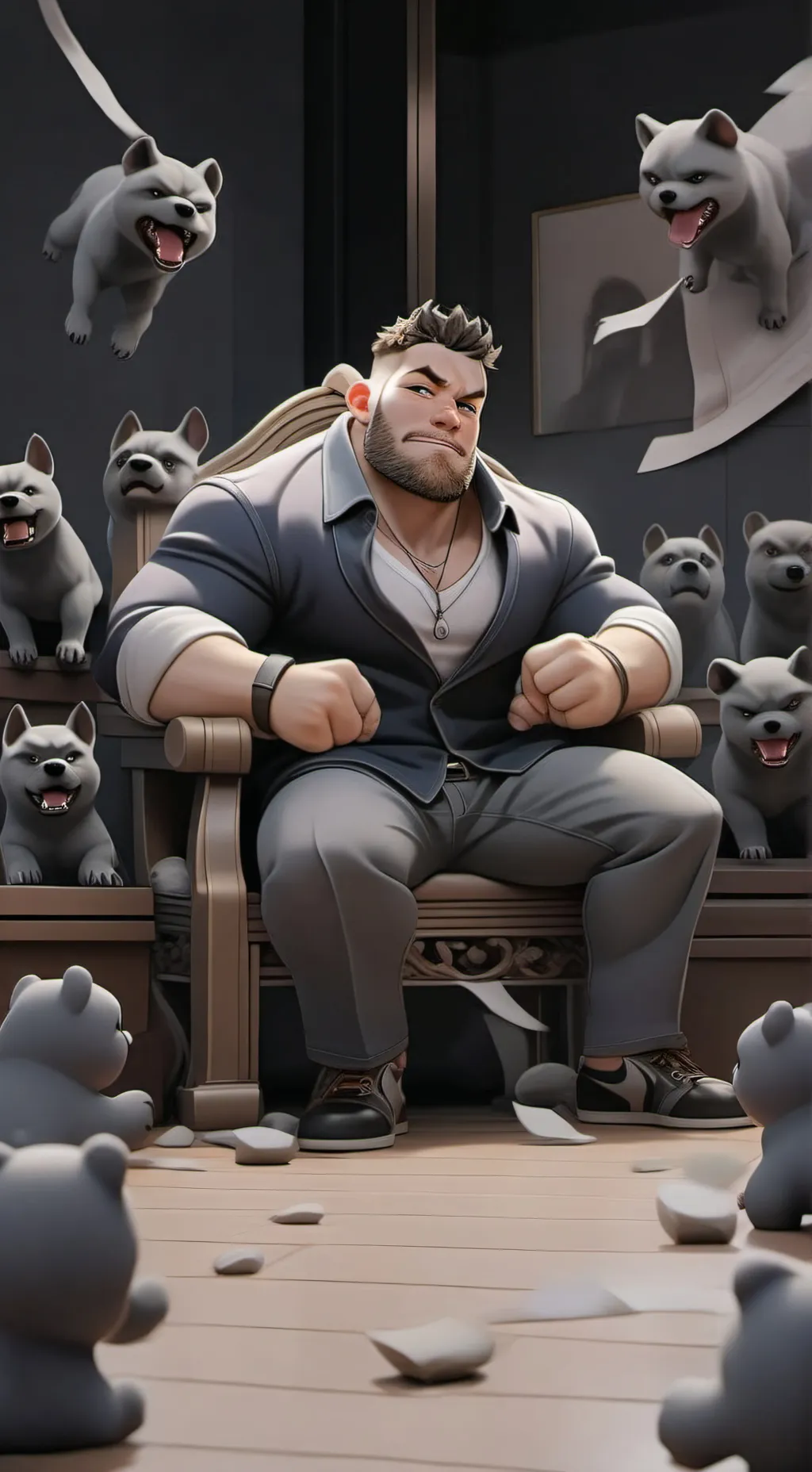 ai character: richard background