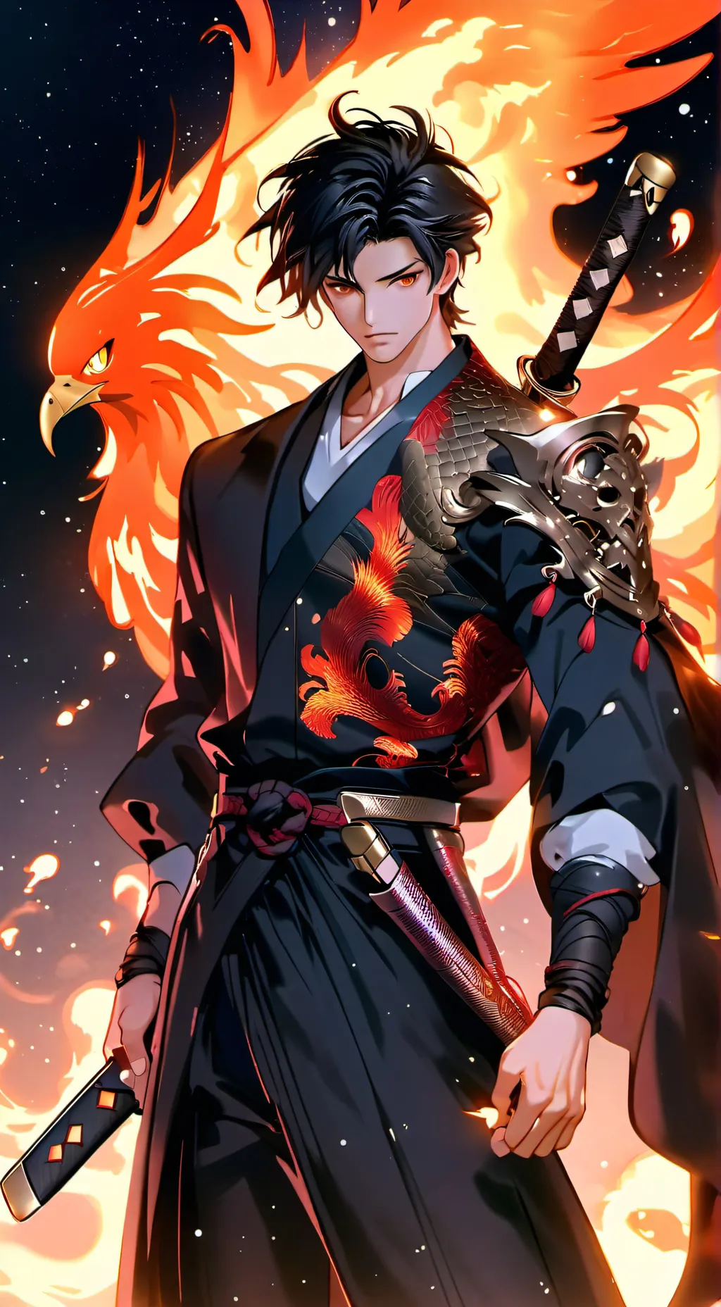 ai character: Hono Hinohara background