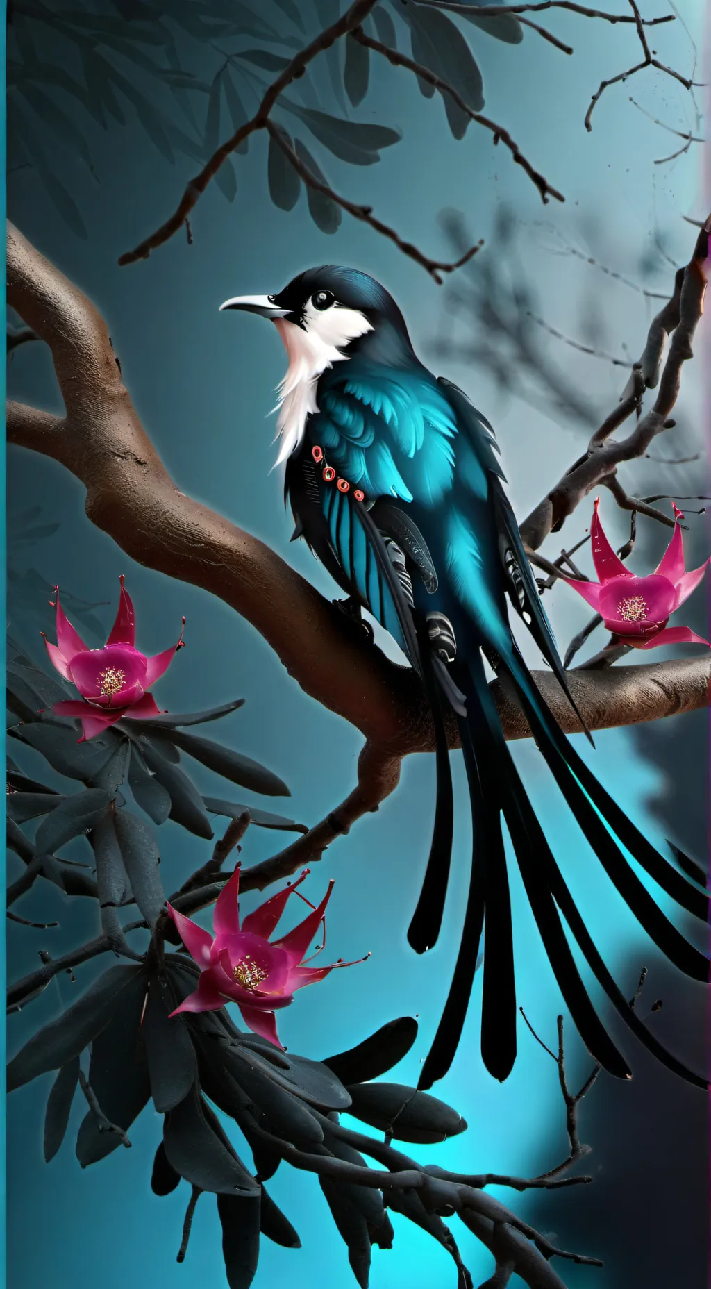 ai character: pajaro avisador background
