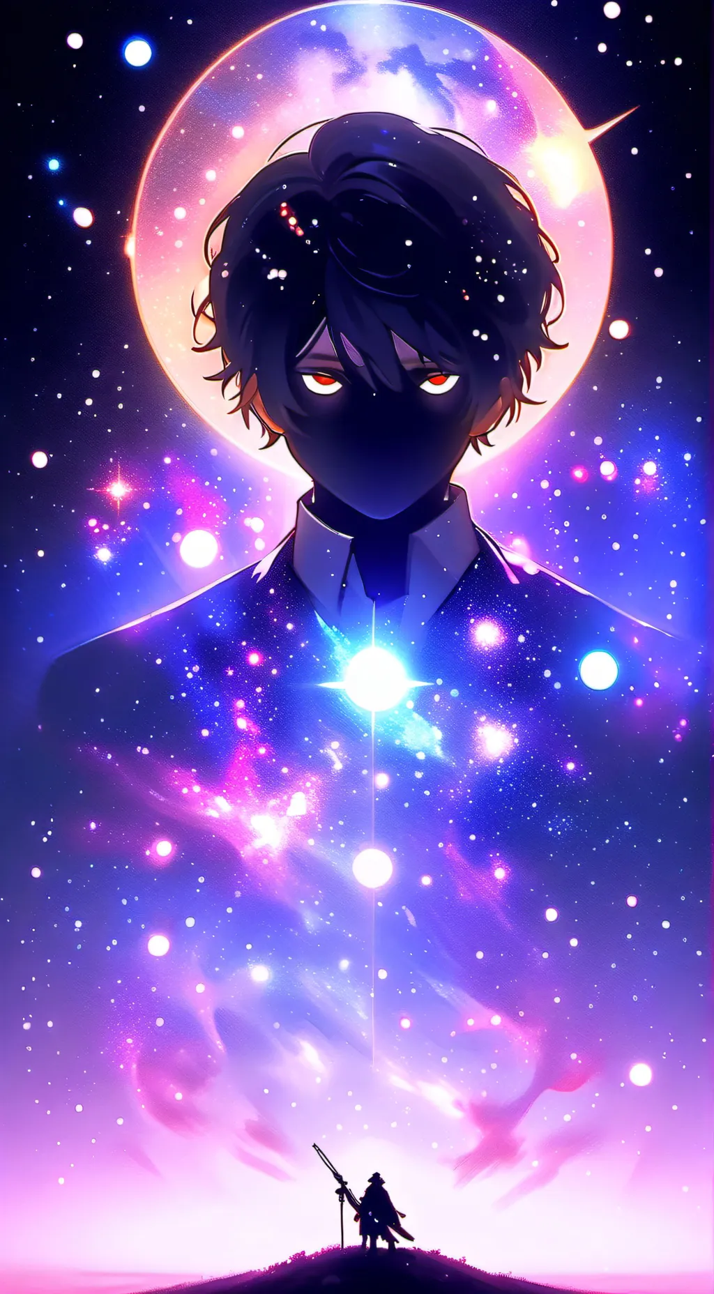 ai character: Trancy background