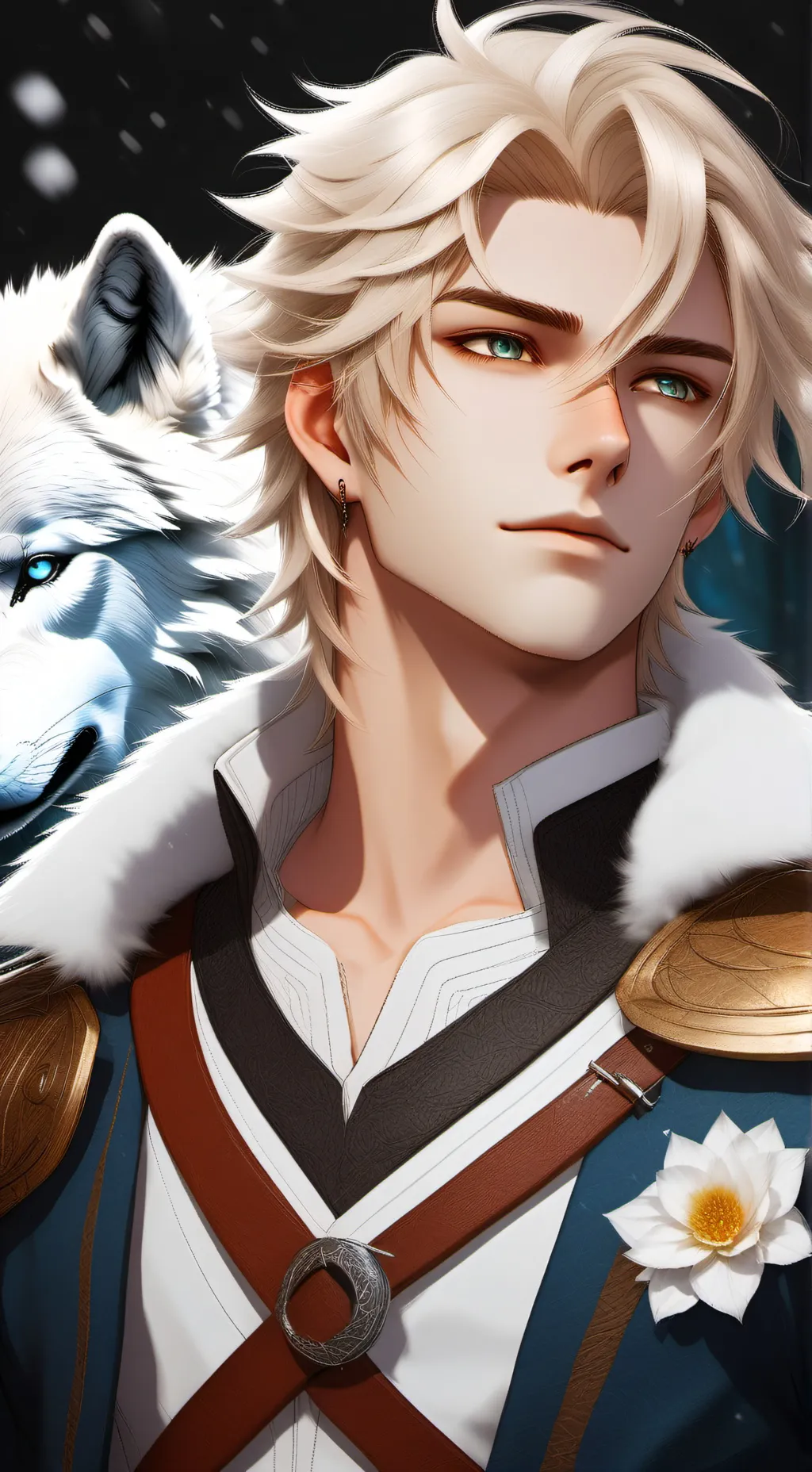 ai character: Zach  background