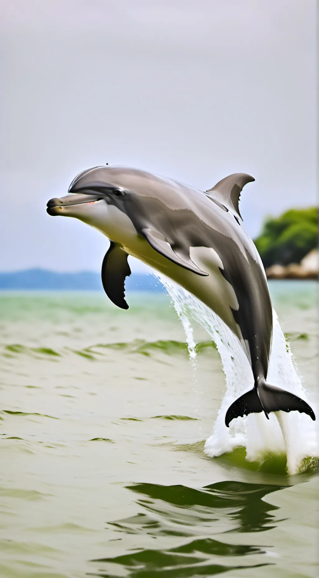 ai character: Dolphin background