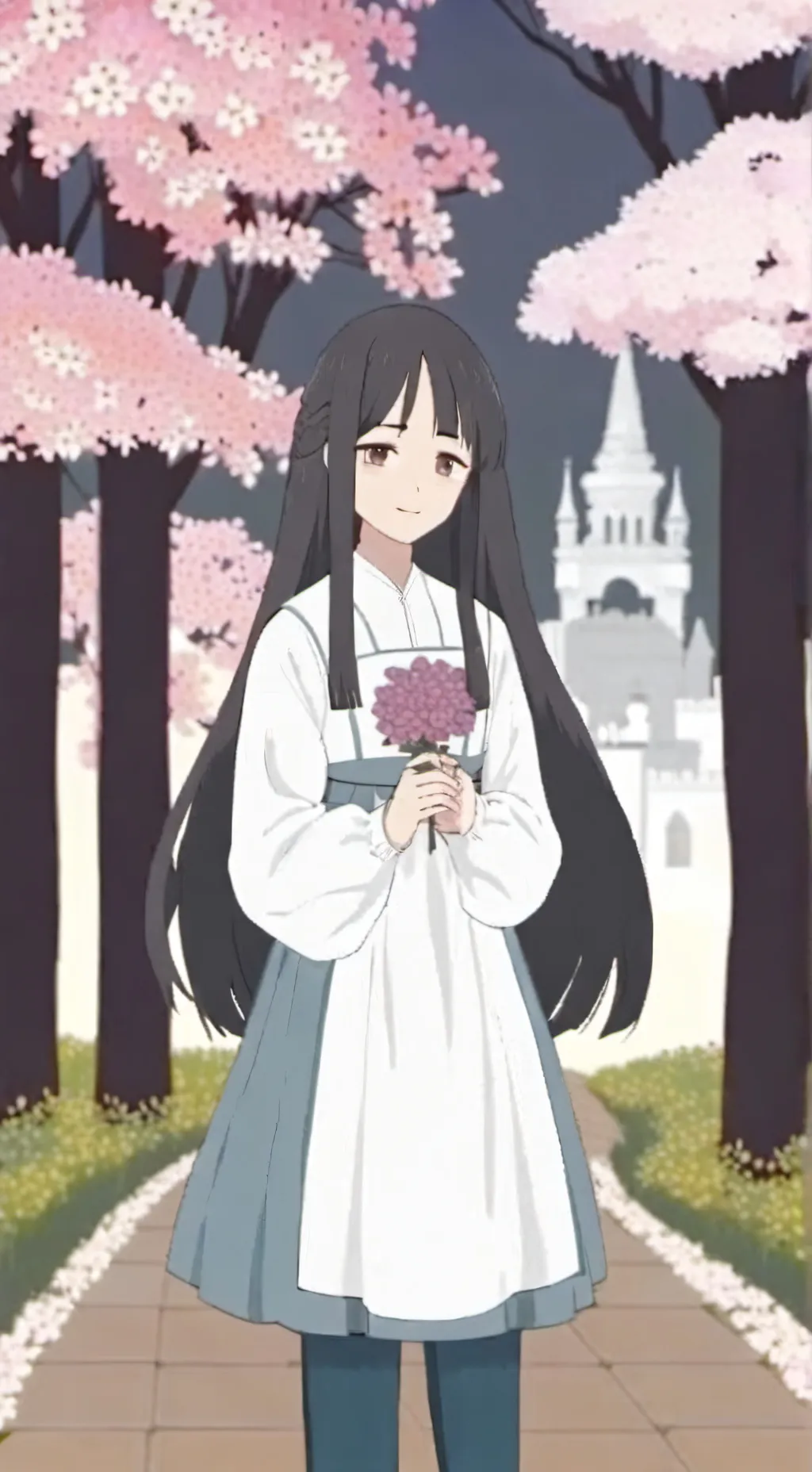 ai character: niña background