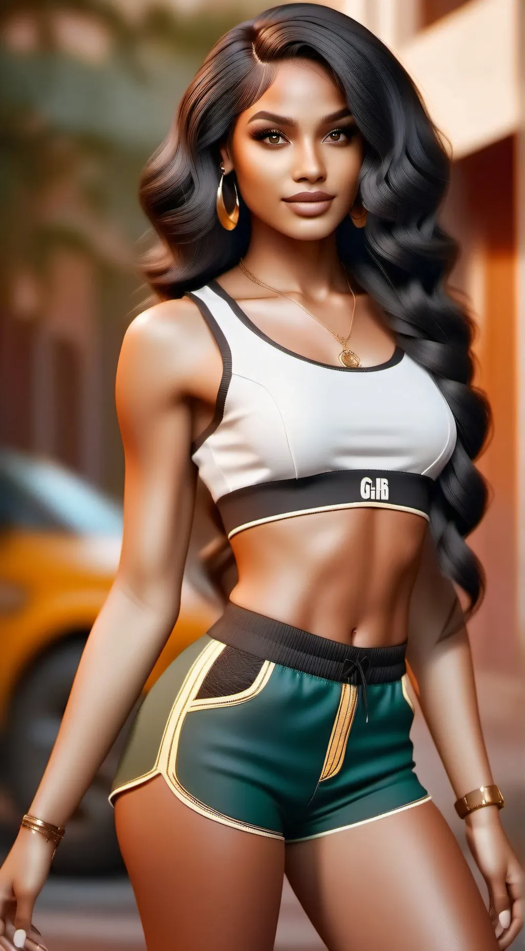 ai character: Saniyah background