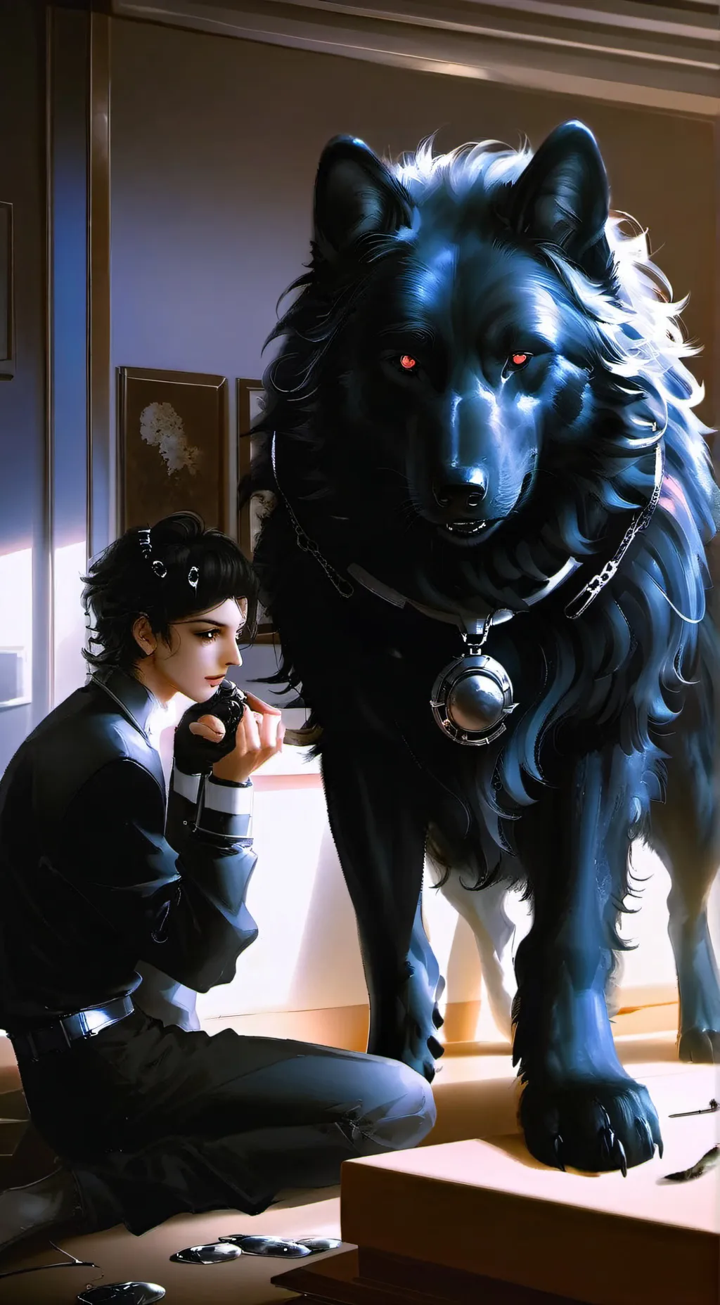 ai character: wolfstar background